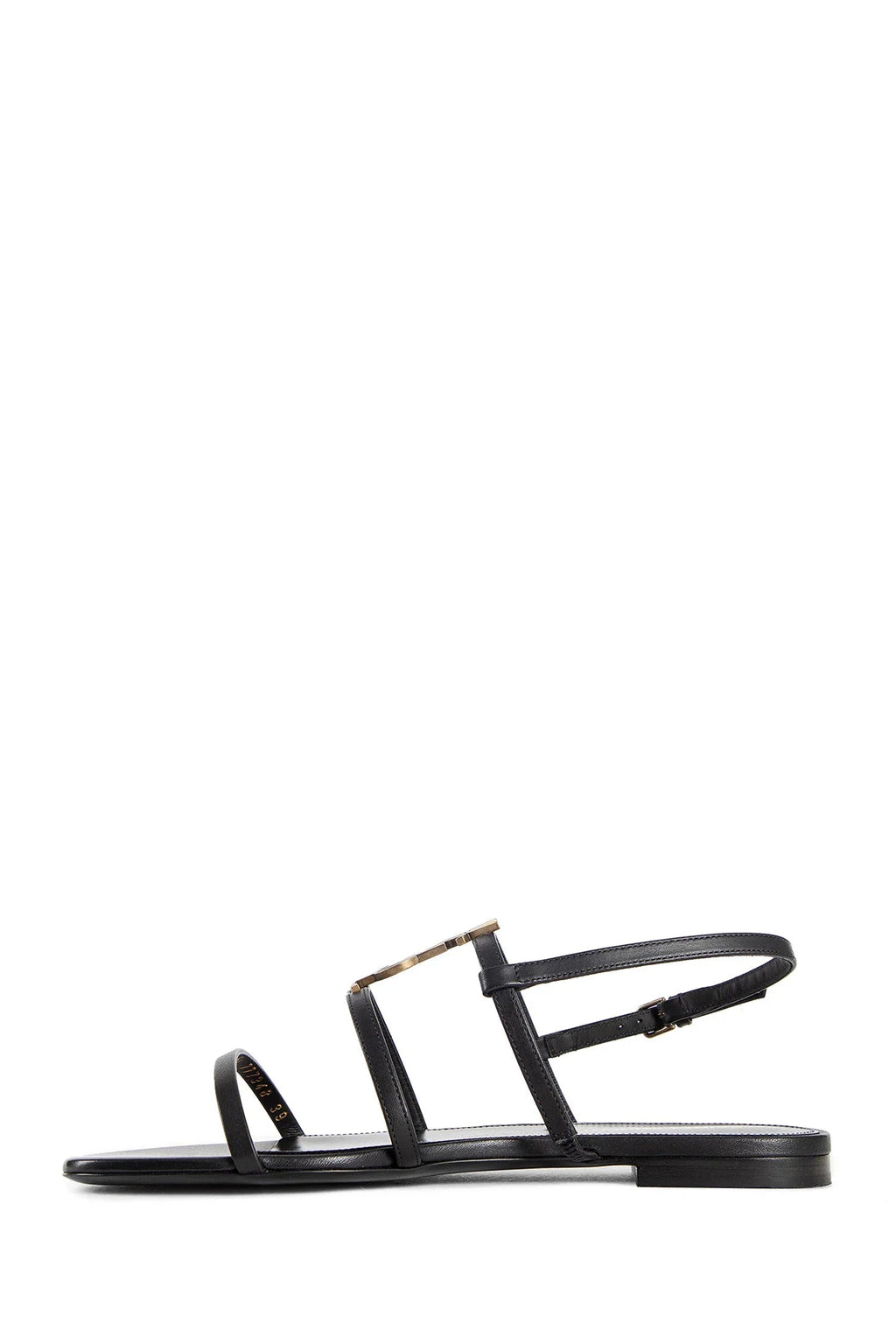 Cassandra Flat Sandals Saint laurent – Гарантія оригінальності – збільшений вид