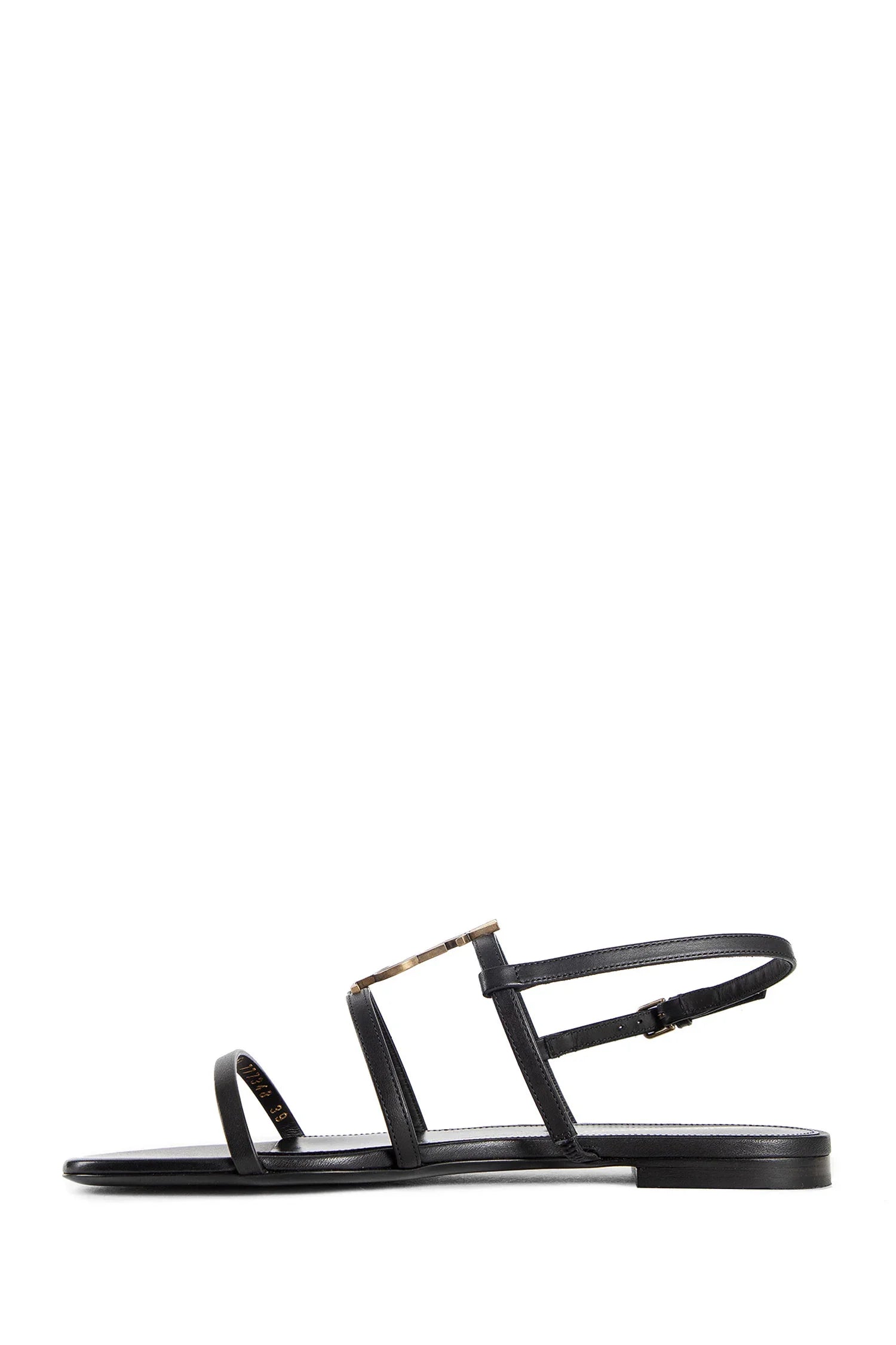 Cassandra Flat Sandals Saint laurent – Гарантія оригінальності – збільшений вид