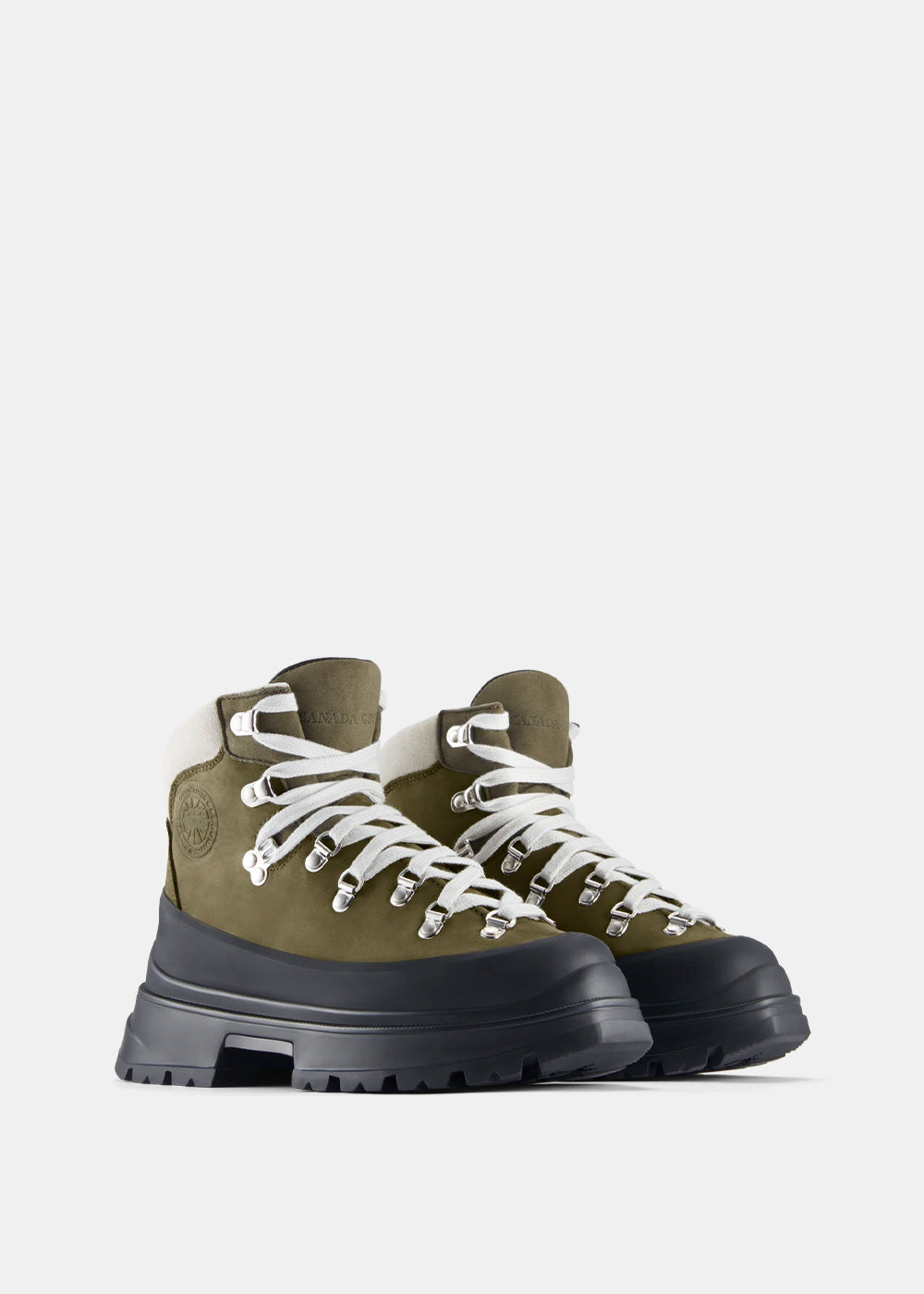 Military Green & Black Journey Boots Canada goose оригінал – Купити в Україні – боковий вид