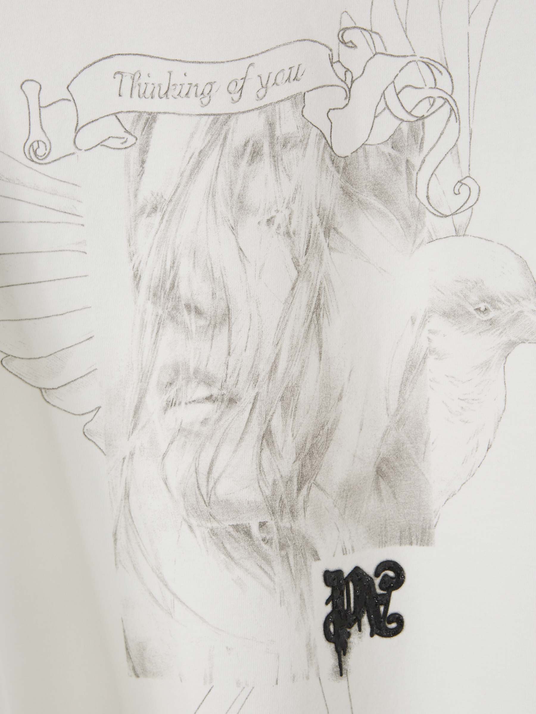 Portrait Pencil T-Shirt Palm angels оригінал – Купити в Україні – збільшений вид