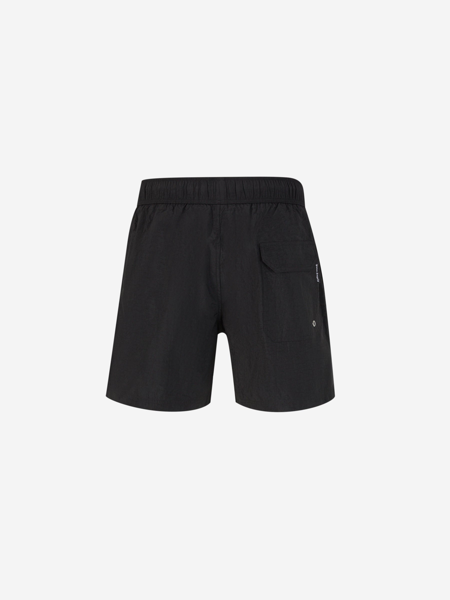 Monogram Technical Swimsuit Palm angels – Гарантія оригінальності – вид ззаду
