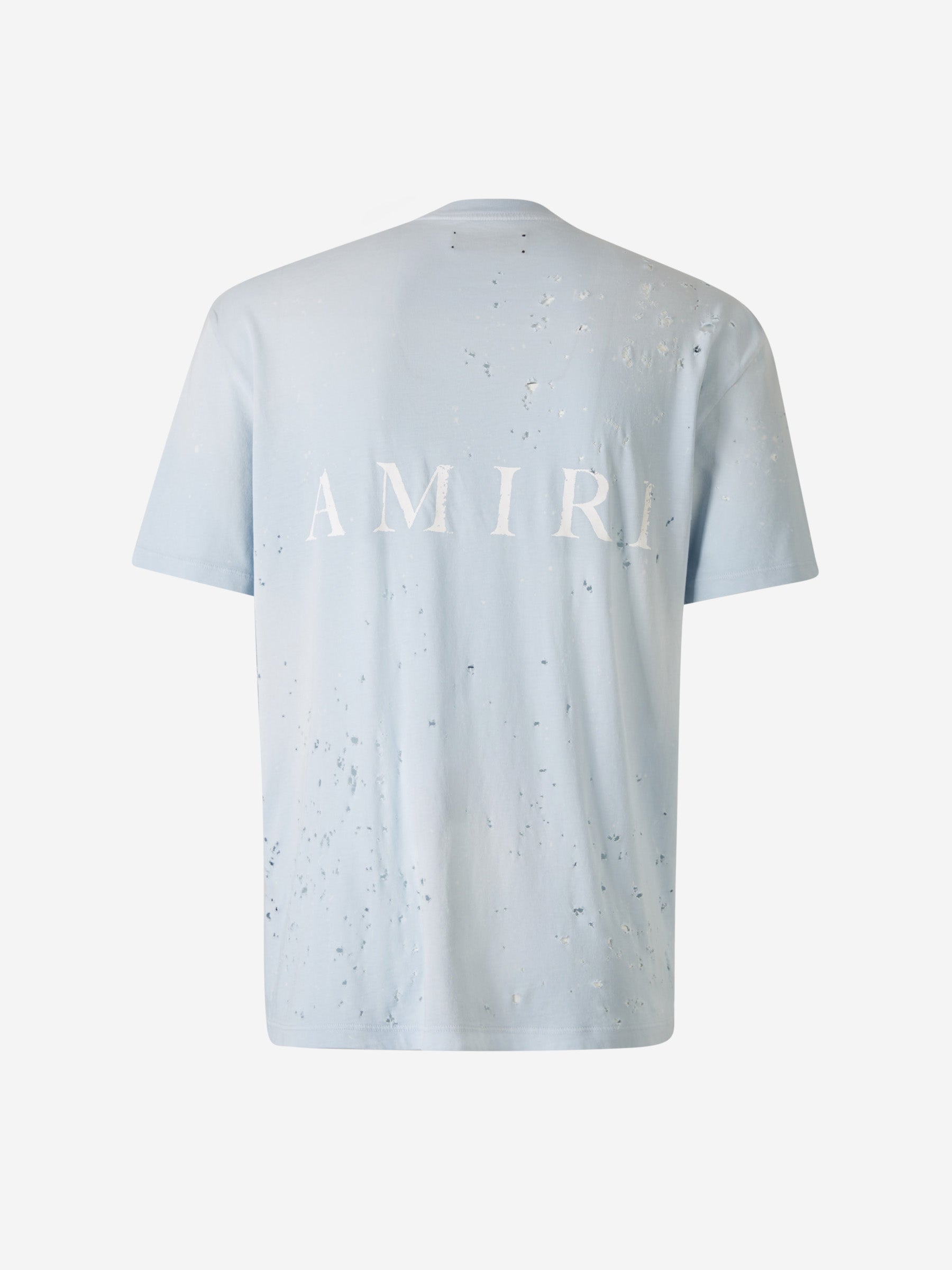 Printed Cotton T-Shirt Amiri оригінал – Купити в Україні – вид ззаду