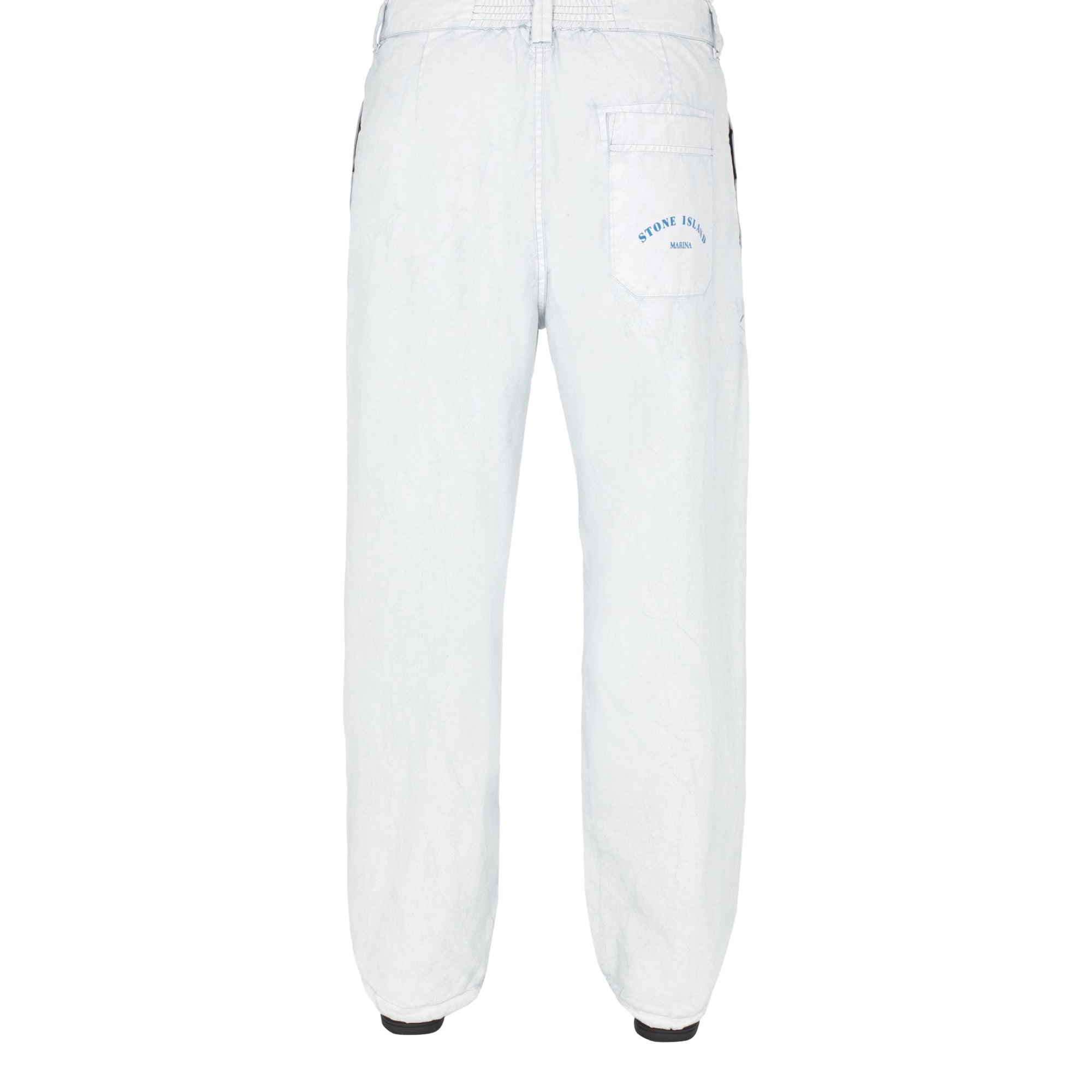 Mens Loose Wide Leg Pant Stone island – Гарантія оригінальності – вид ззаду