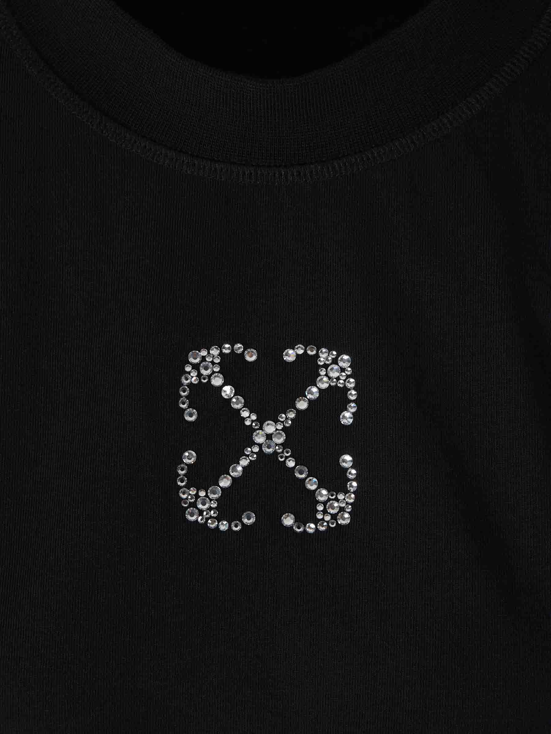 Cropped Cotton T-Shirt Off-white оригінал – Купити в Україні – детальний вид