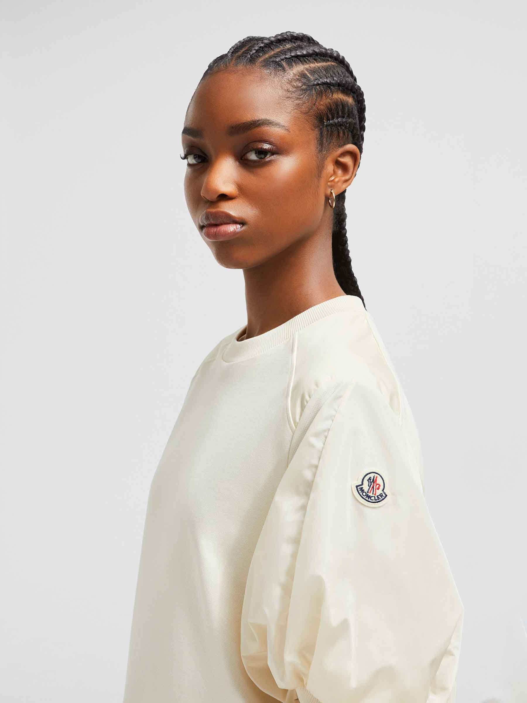 Puffed Cotton T-Shirt Moncler – Гарантія оригінальності – збільшений вид