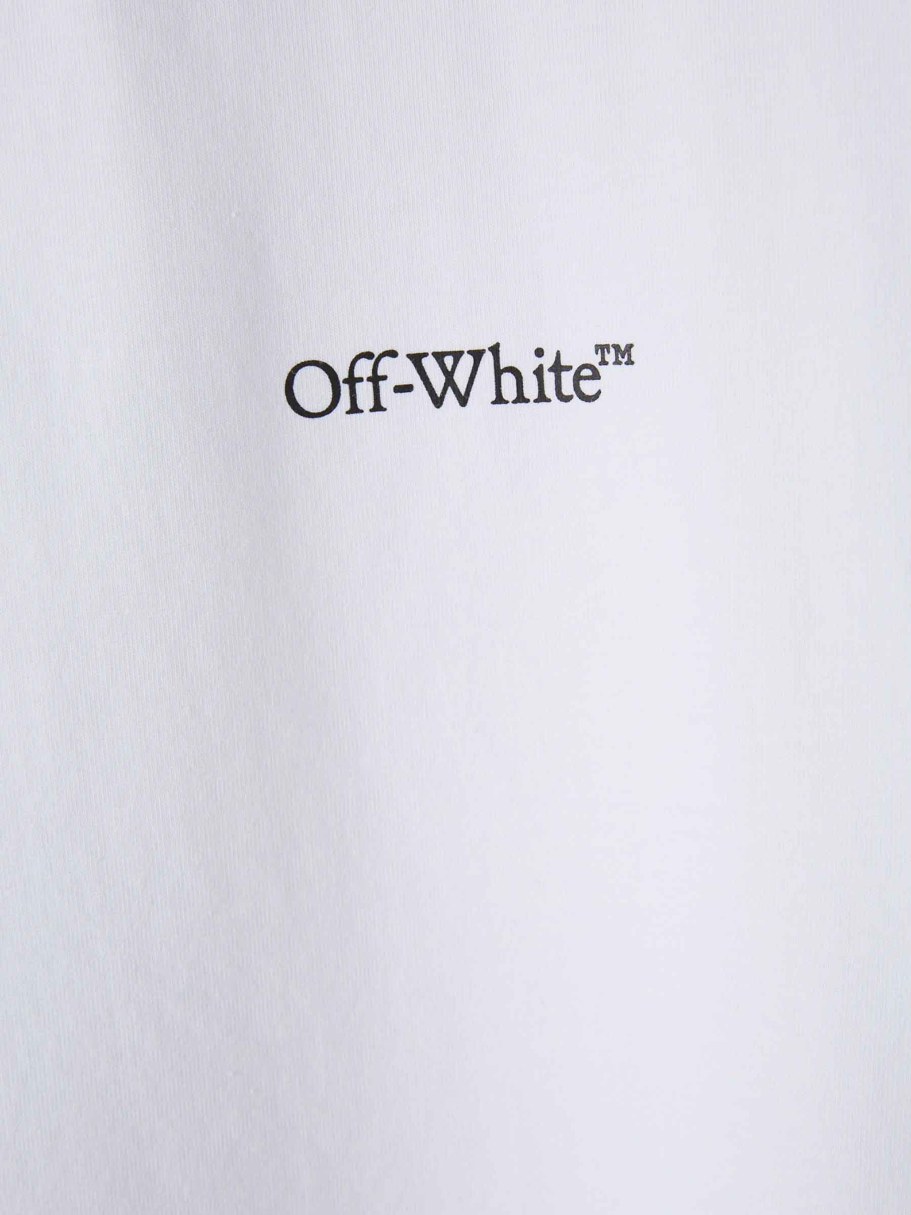Round Neck T-Shirt Off-white – Гарантія оригінальності – збільшений вид