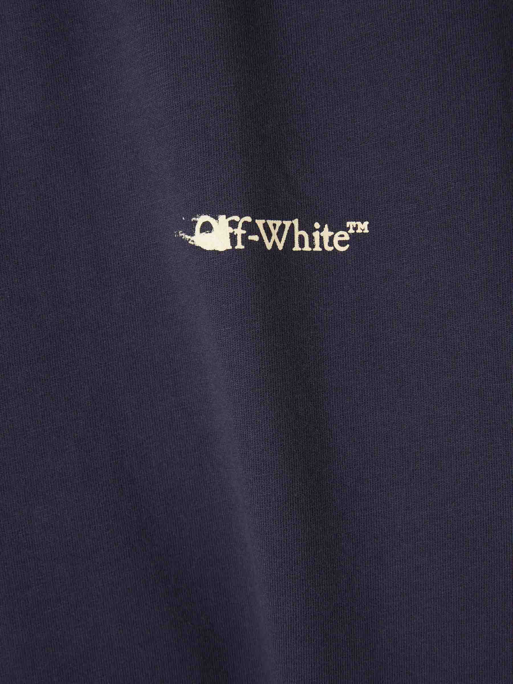 Round Neck T-Shirt Off-white – Гарантія оригінальності – збільшений вид