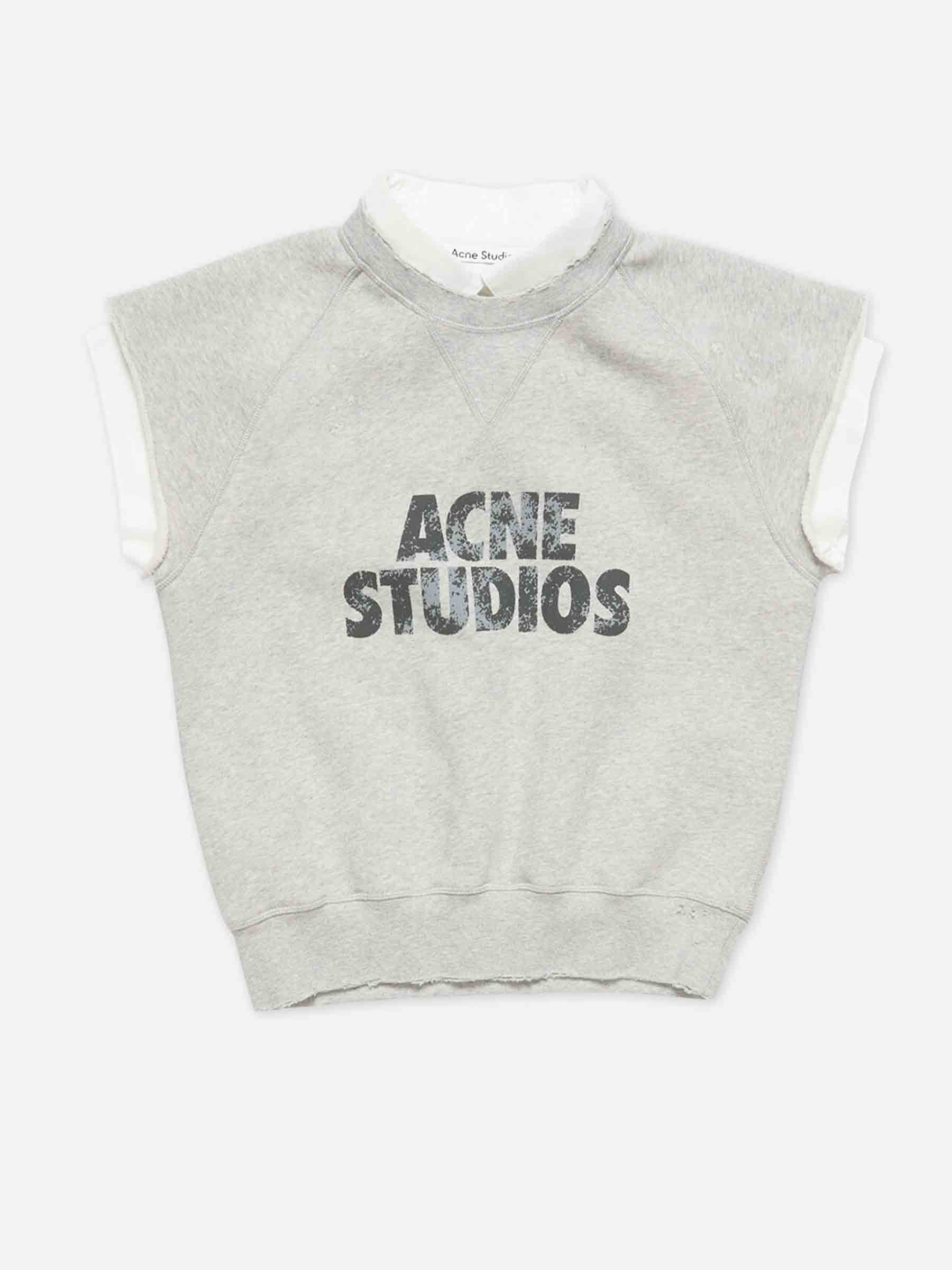 Layered Sweatshirt Vest Acne studios – Гарантія оригінальності – боковий вид