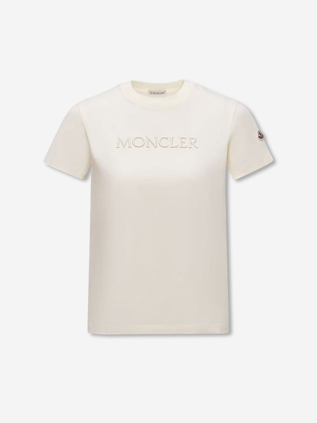 Оригінальна Round Neck T-Shirt Moncler – боковий вид