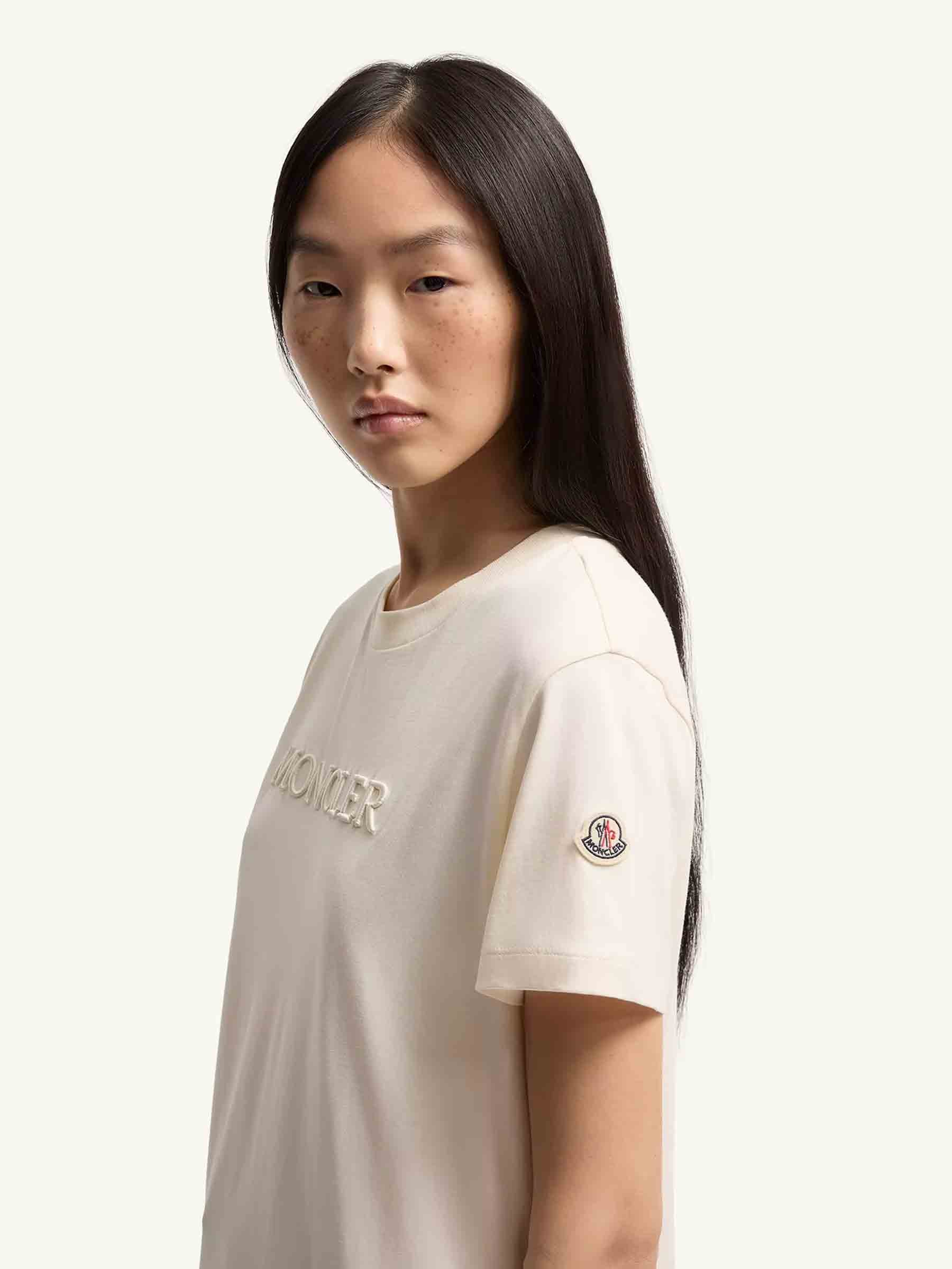 Оригінальна Round Neck T-Shirt Moncler – детальний вид