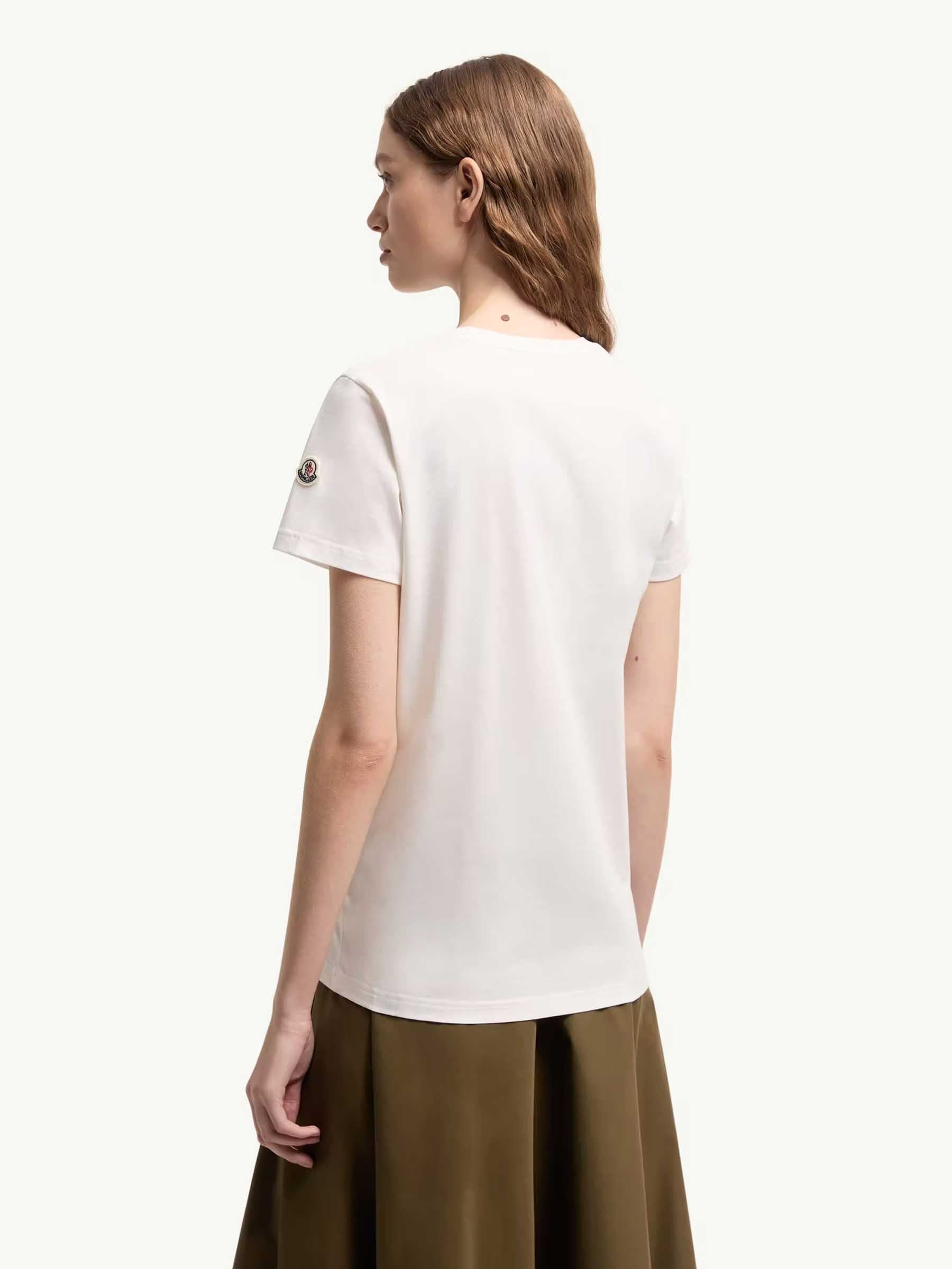 Оригінальна Round Neck T-Shirt Moncler – детальний вид