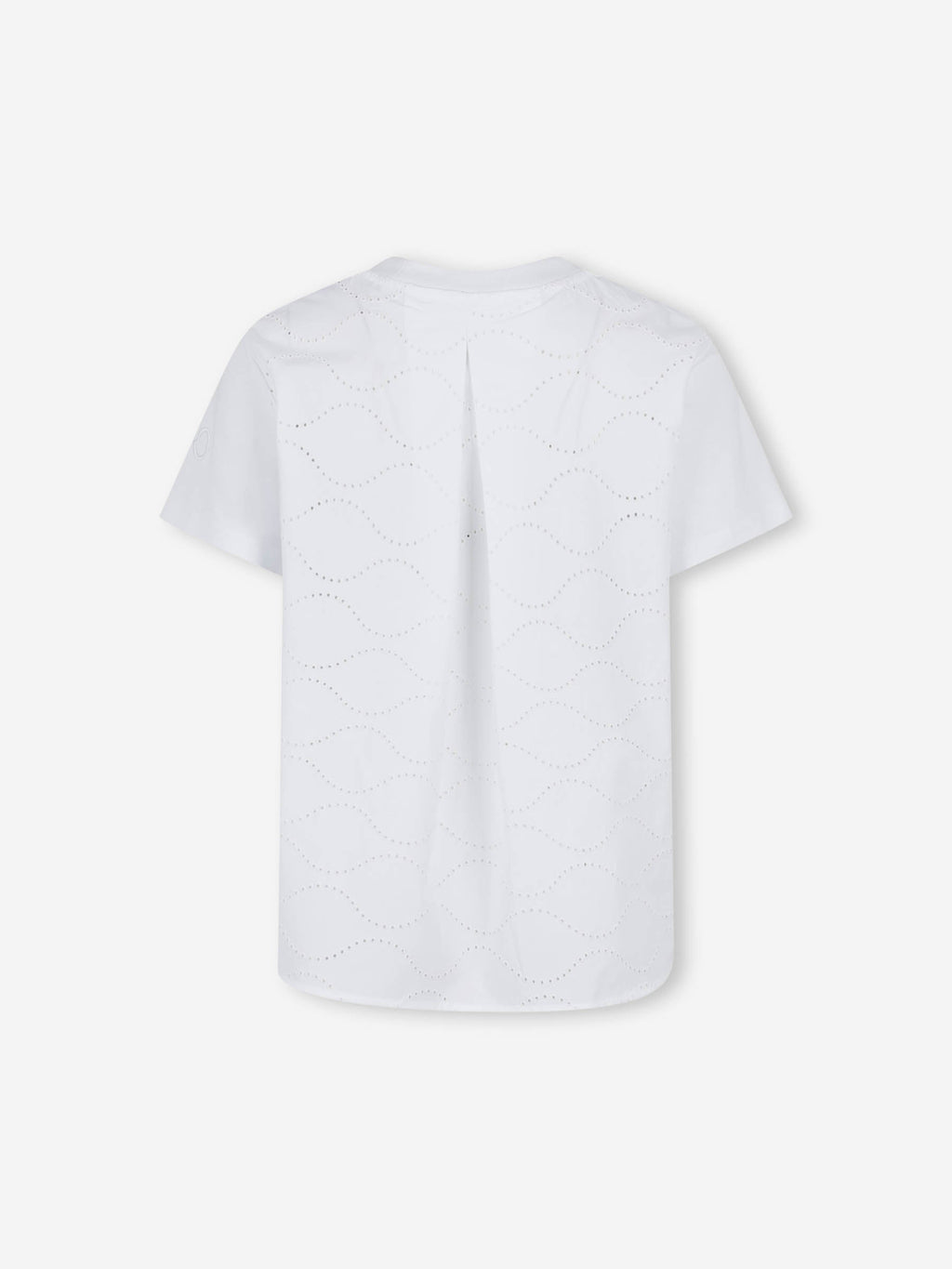 Оригінальна Round Neck T-Shirt Moncler – вид ззаду