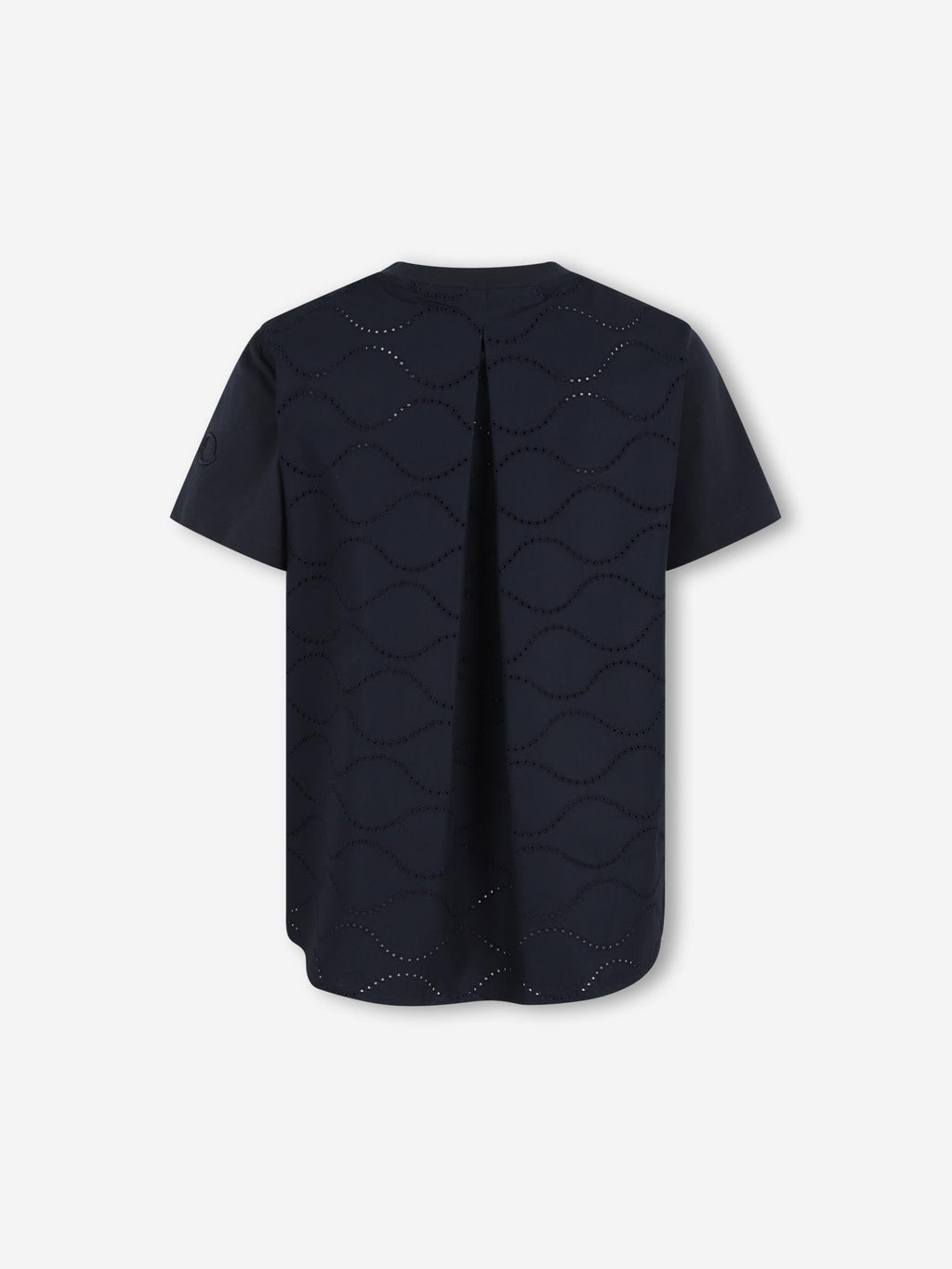 Оригінальна Round Neck T-Shirt Moncler – вид ззаду