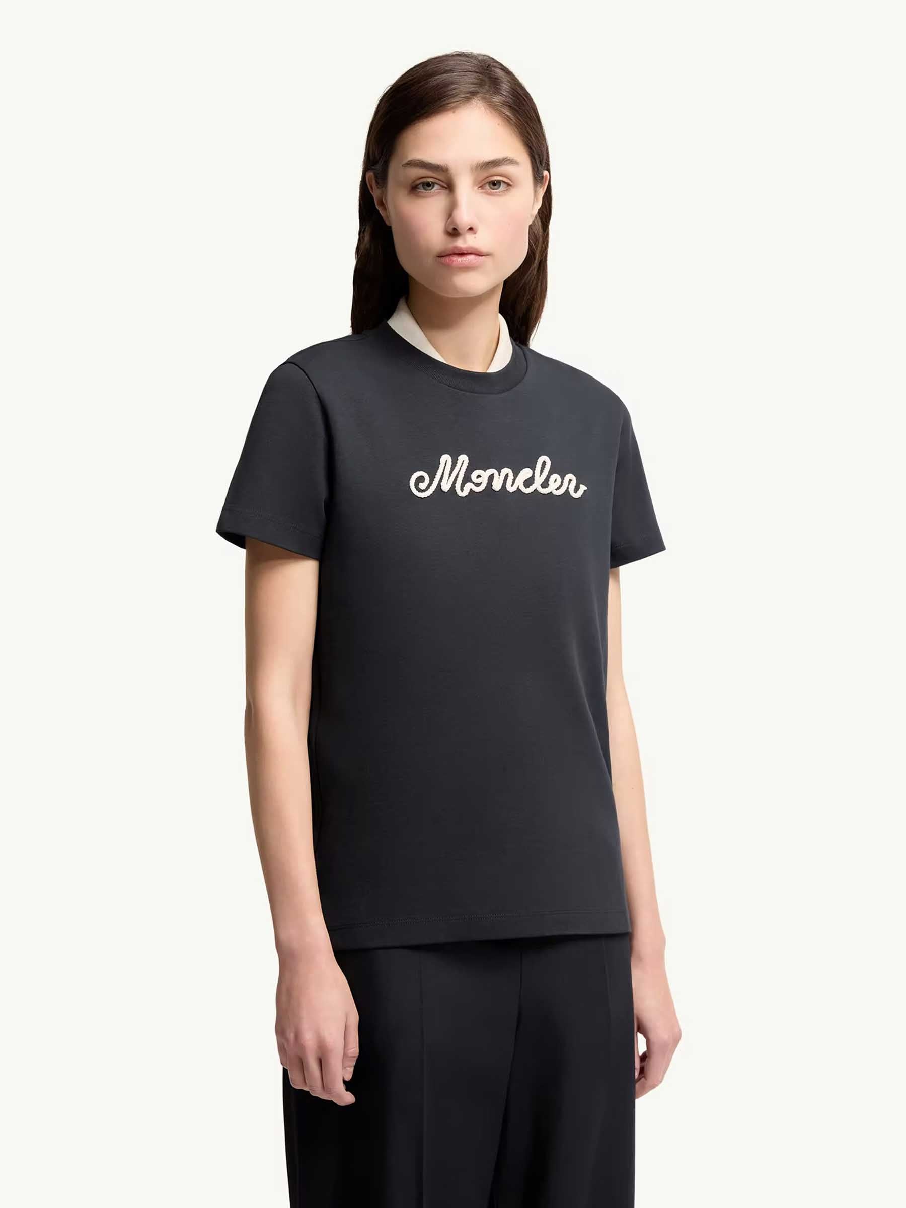 Оригінальна Round Neck T-Shirt Moncler – вид ззаду
