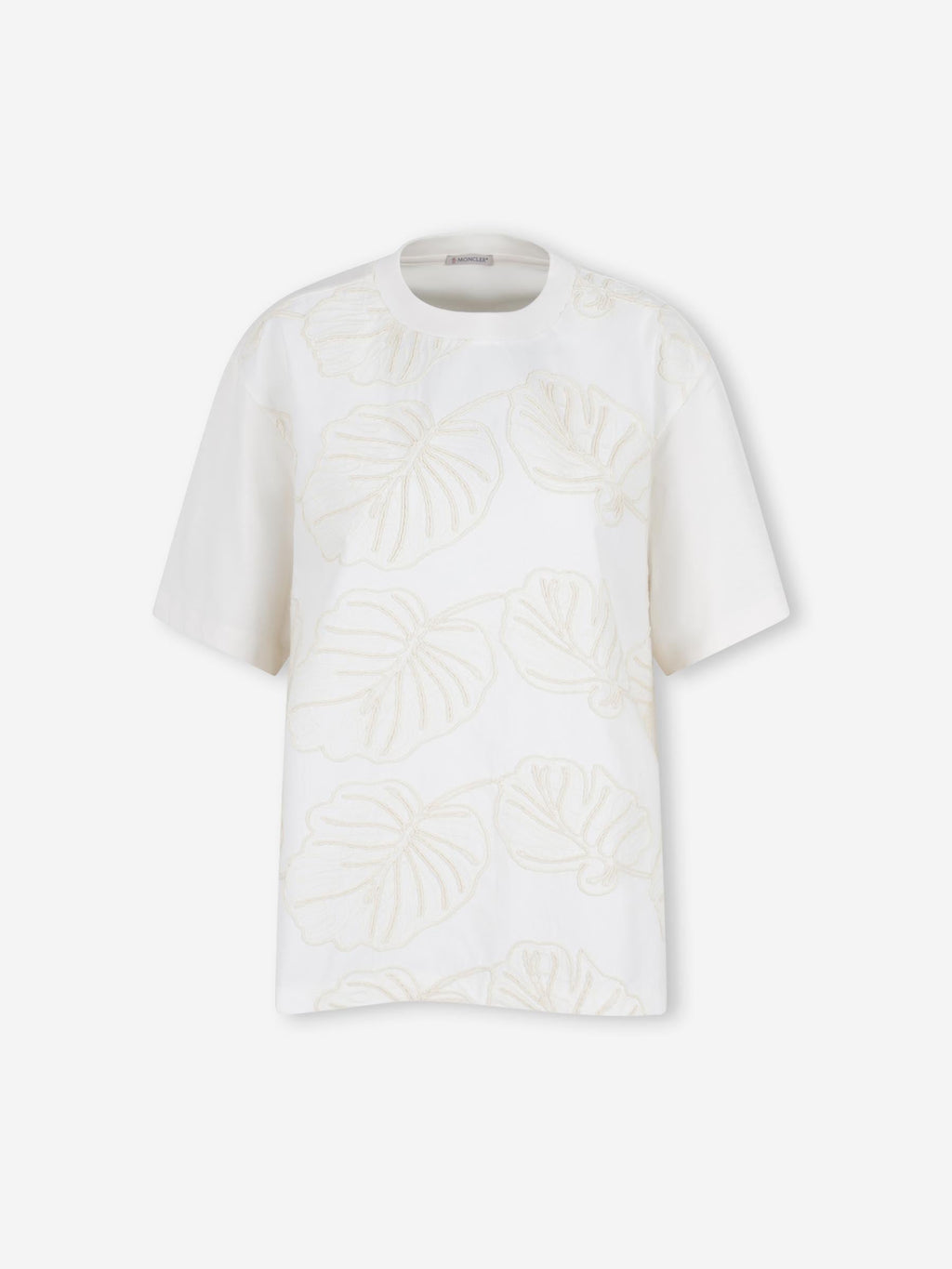 Оригінальна Round Neck T-Shirt Moncler – боковий вид