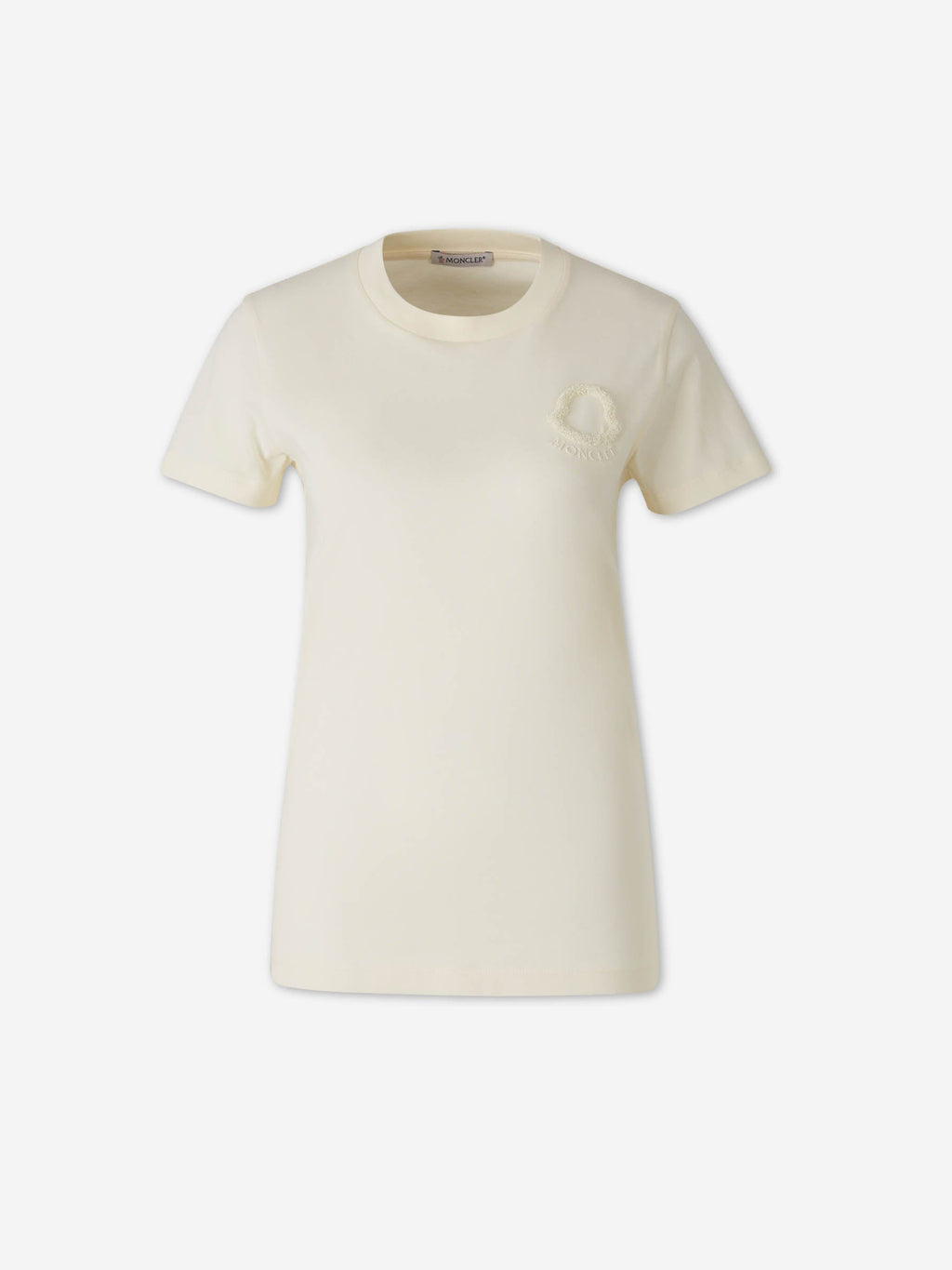 Оригінальна Round Neck T-Shirt Moncler – боковий вид