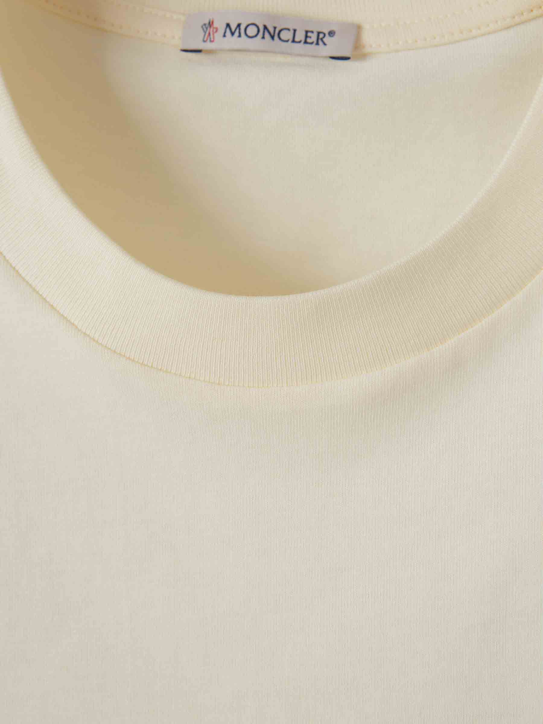 Оригінальна Round Neck T-Shirt Moncler – детальний вид