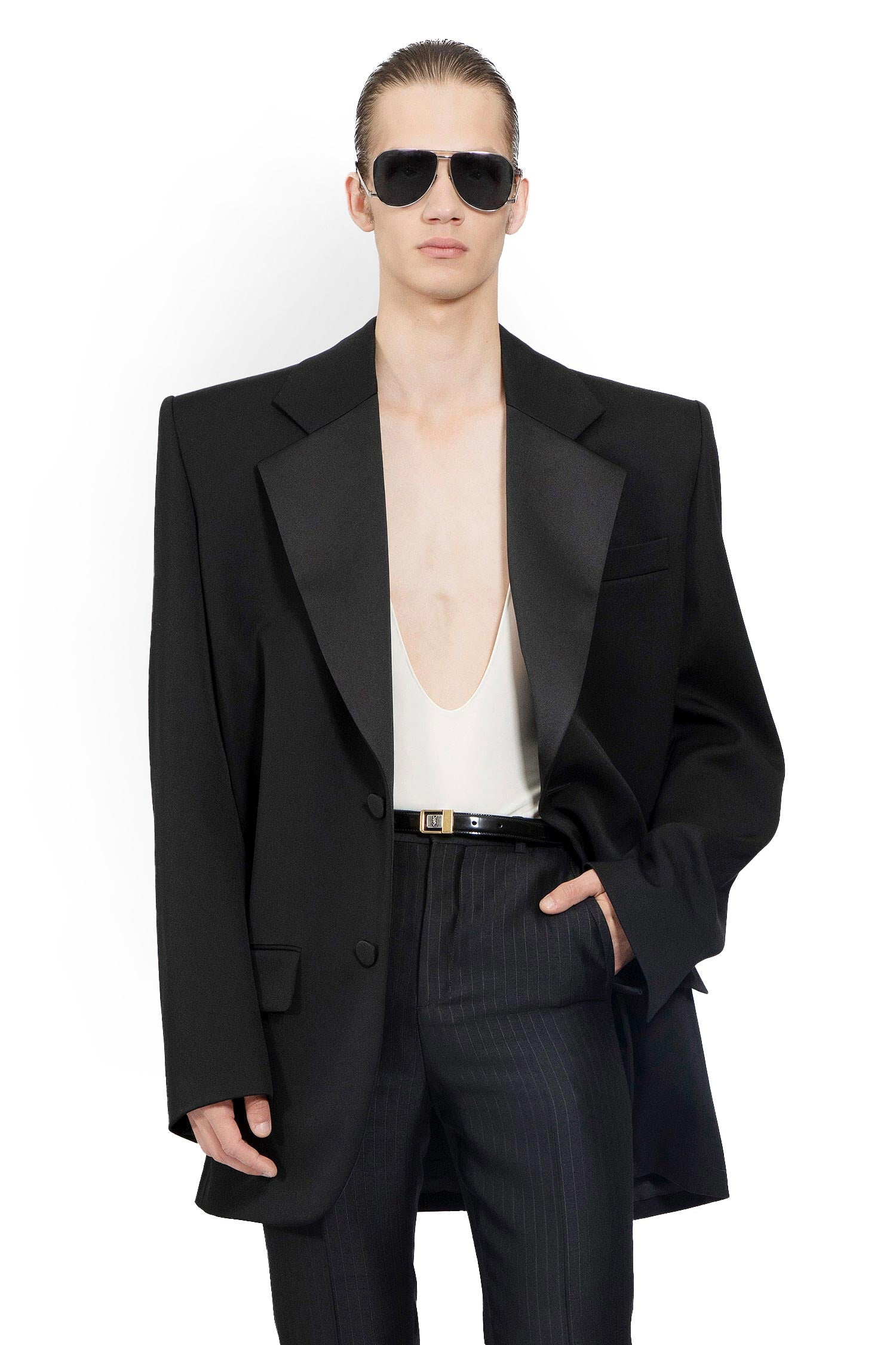 Saint laurent Outerwear оригінал | Швидка доставка Україна – боковий вид