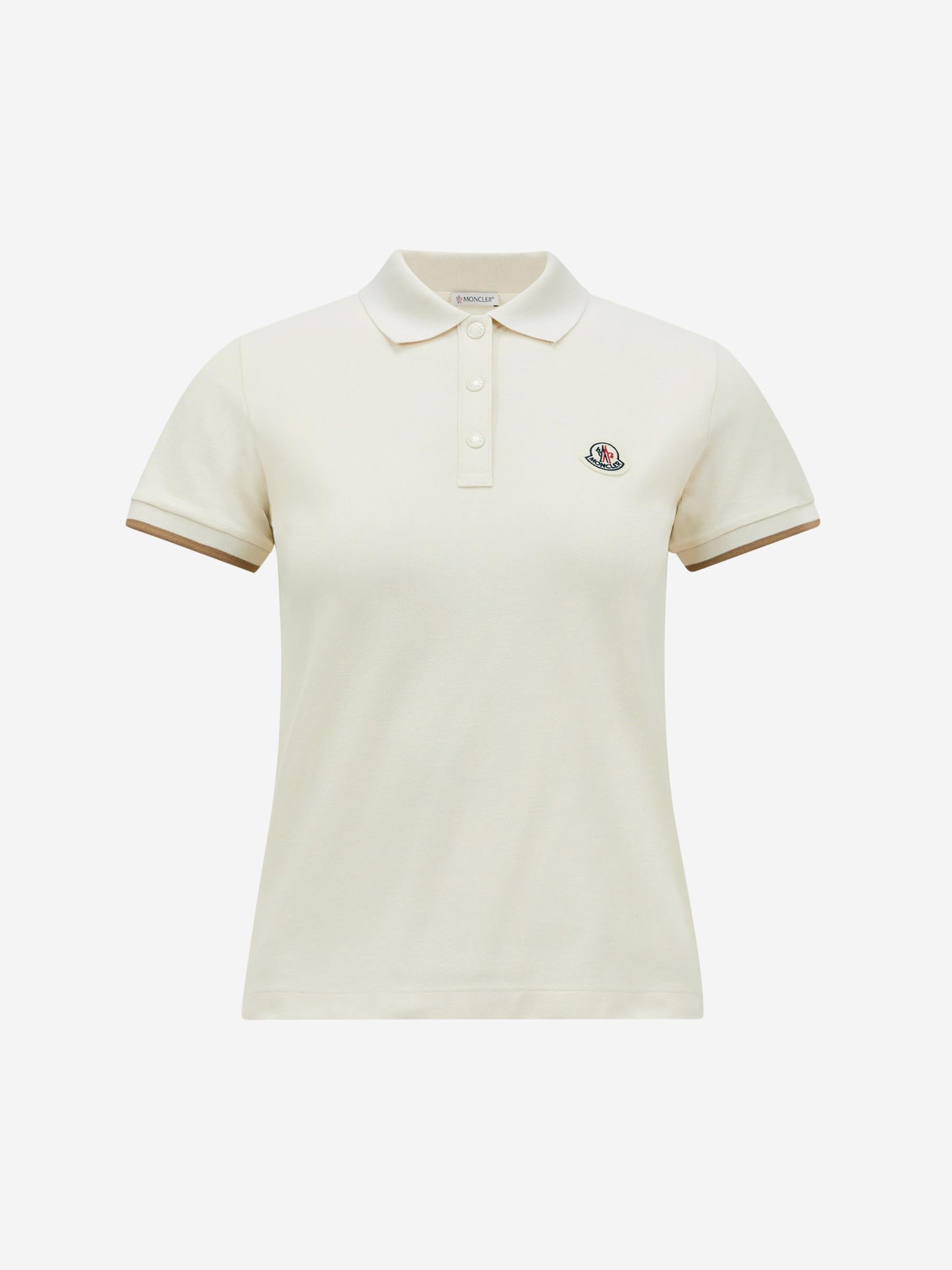 Polo Logo Cotton Moncler оригінал – Купити в Україні – боковий вид
