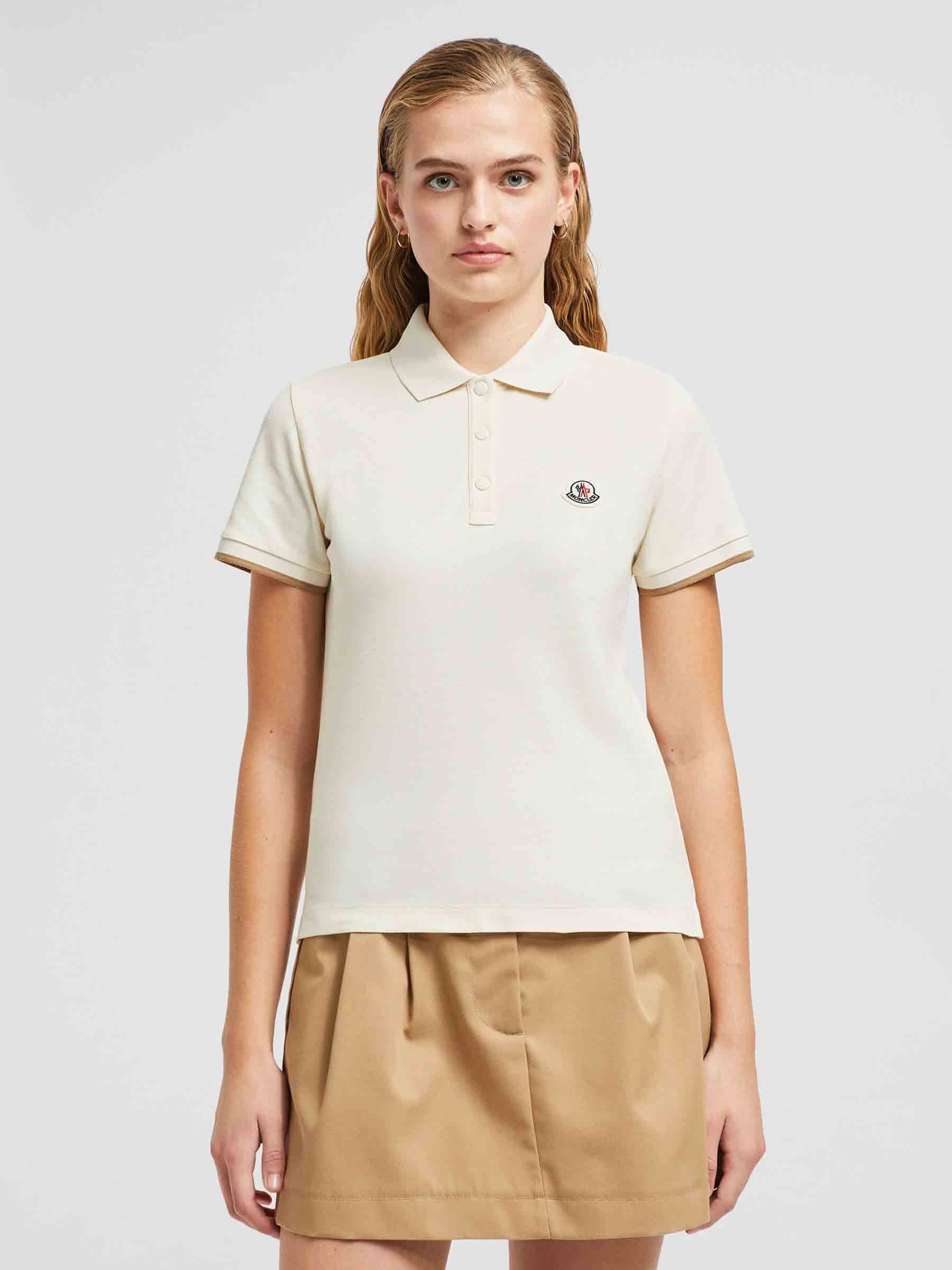 Polo Logo Cotton Moncler оригінал – Купити в Україні – вид ззаду