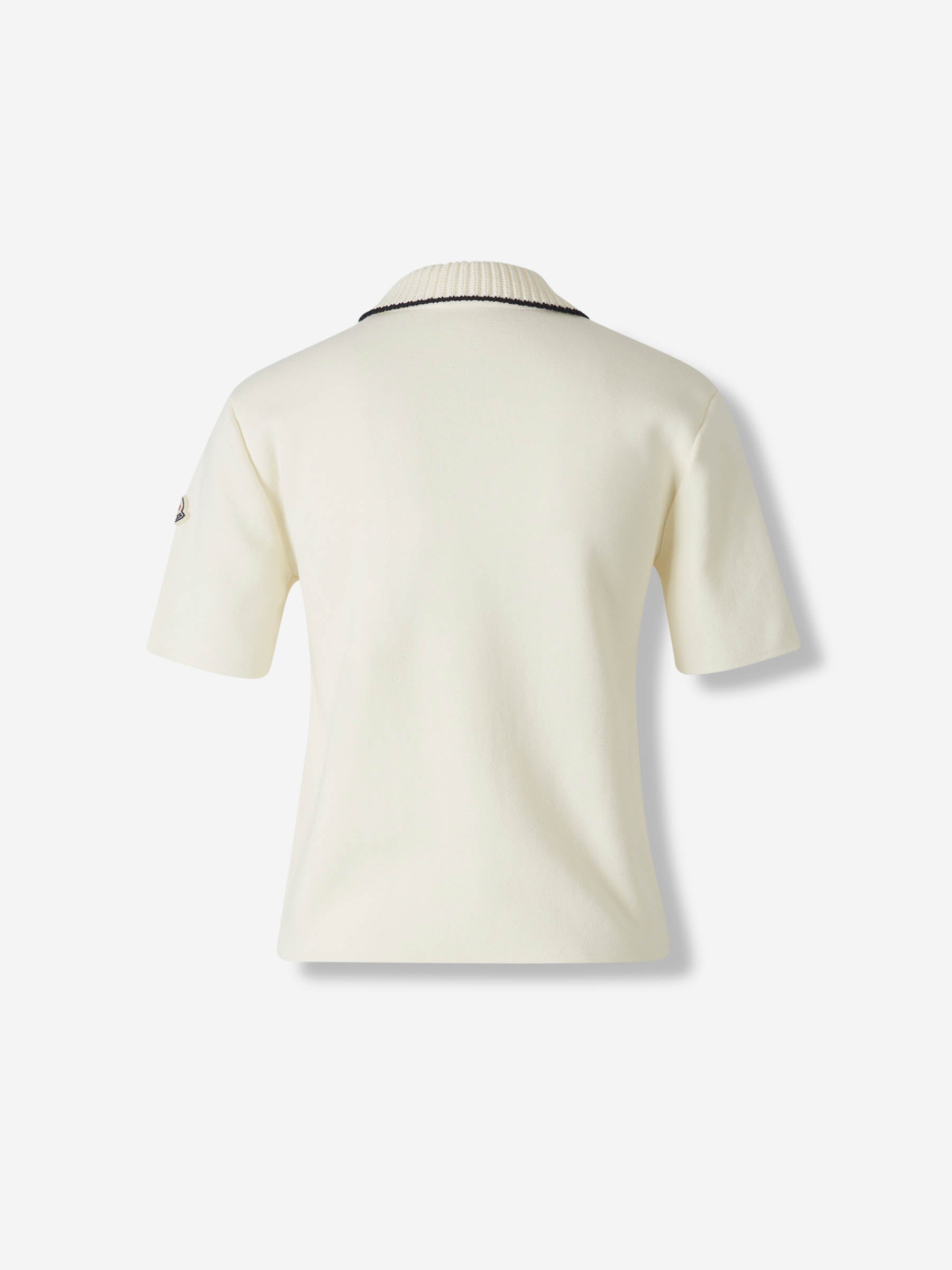 Knitted Polo Shirt Moncler оригінал – Купити в Україні – вид ззаду