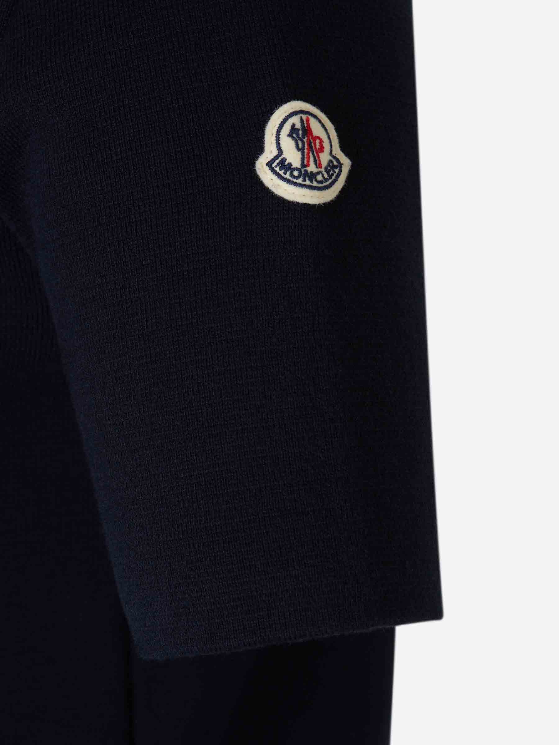 Knitted Polo Shirt Moncler оригінал – Купити в Україні – збільшений вид