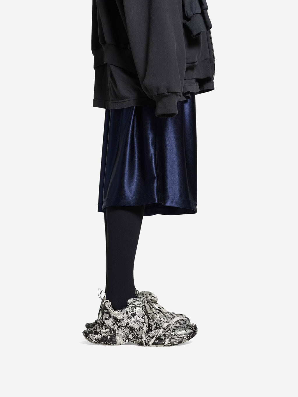 Оригінальна 3xl Extreme Graffiti Sneakers Balenciaga – вид ззаду