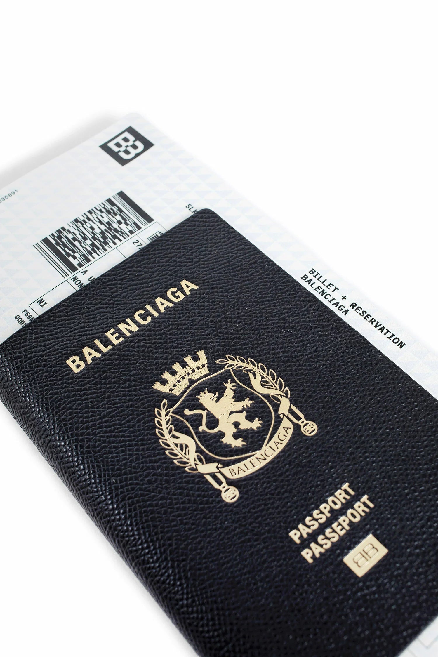 Оригінальна Passport Long Wallet 1 Ticket Balenciaga – детальний вид