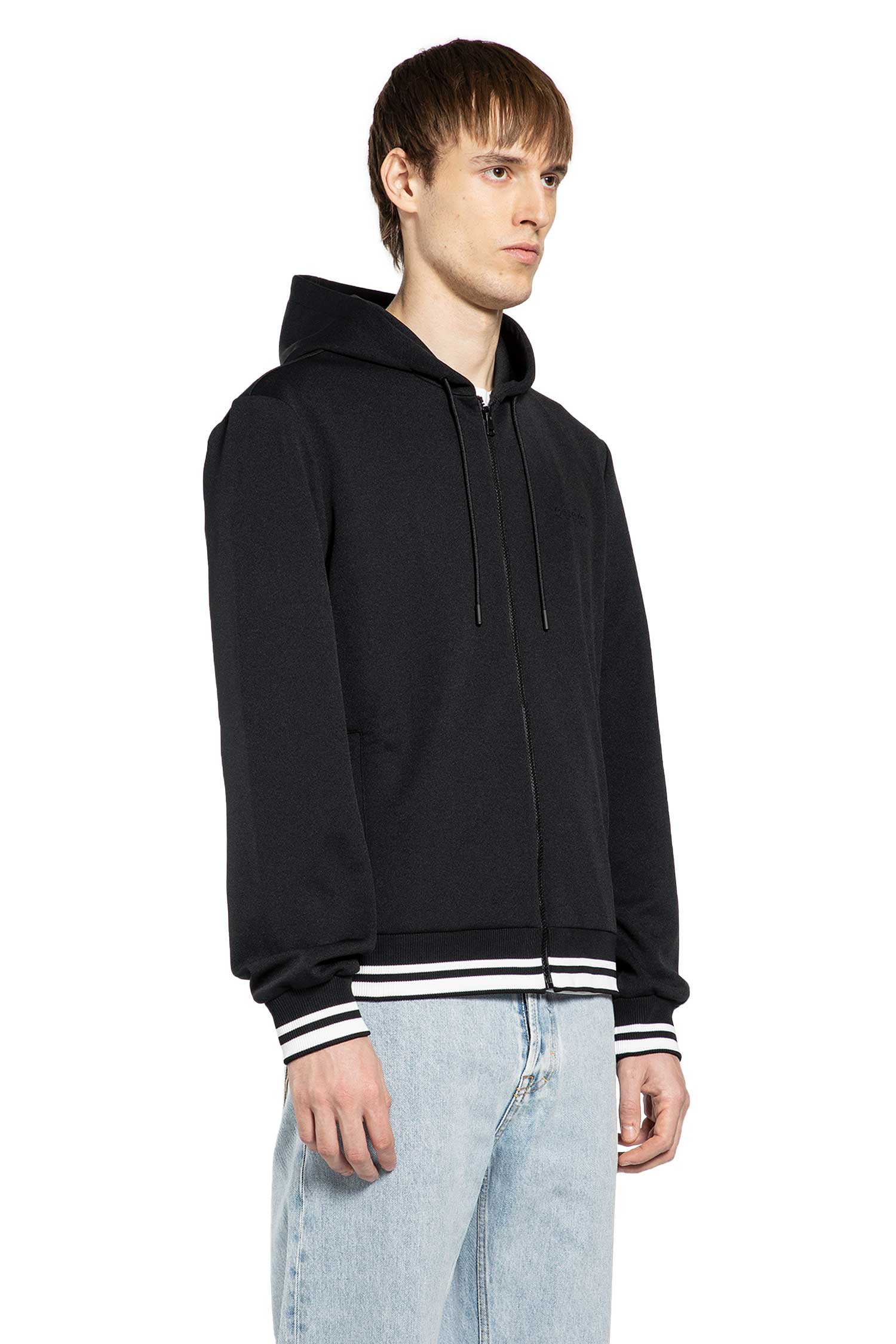 Оригінальна Technical Jersey Zip-Up Hoodie Gucci – вид ззаду