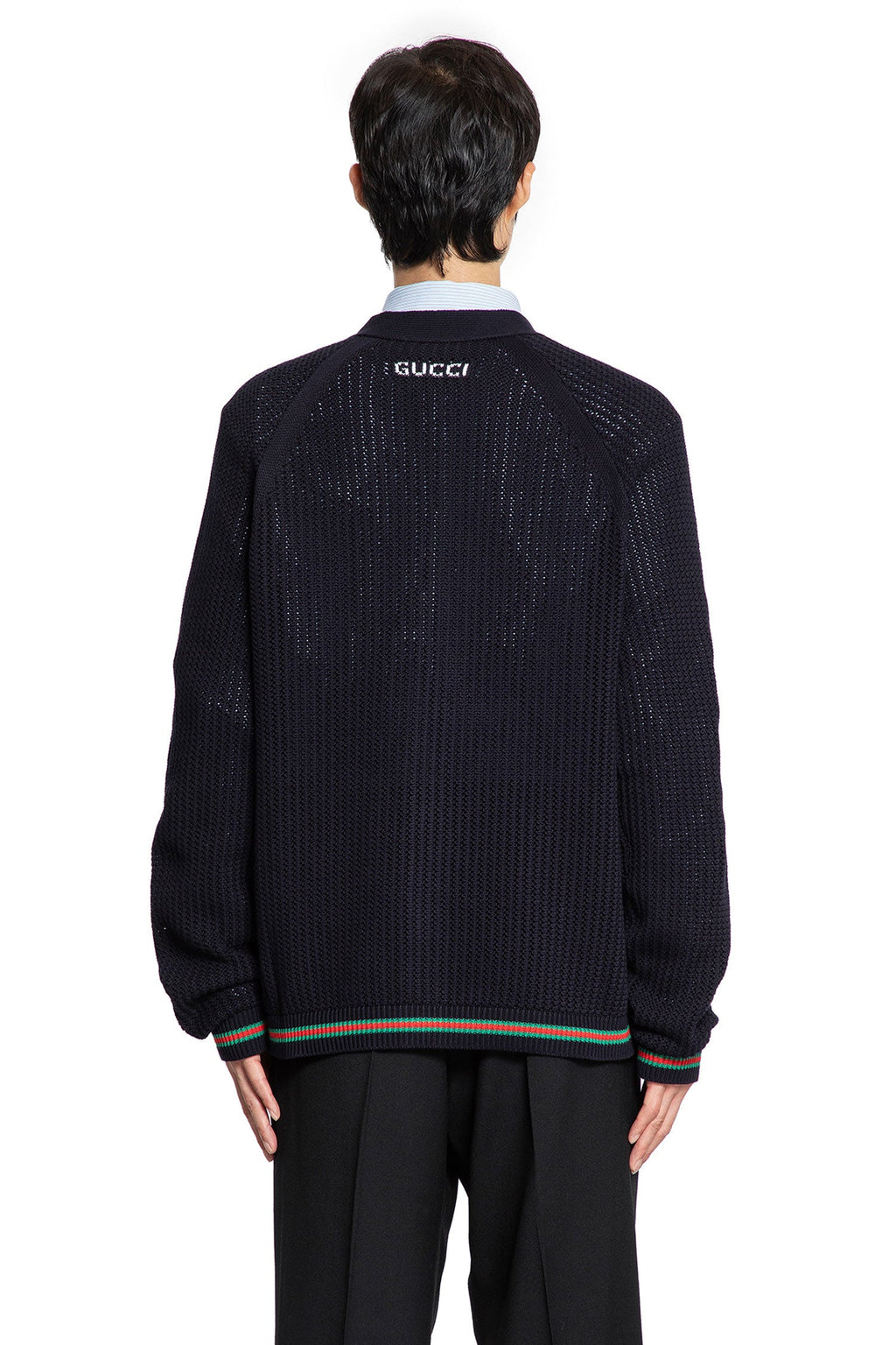 Оригінальна Cotton Web Cardigan Gucci – збільшений вид