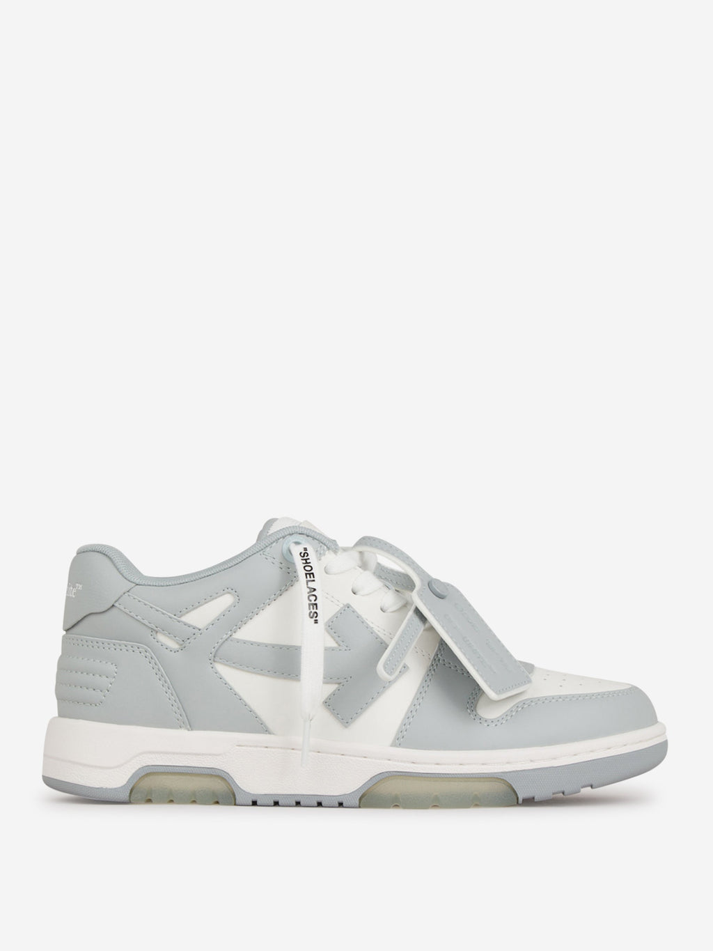 Sneakers Out Of Office Off-white – Гарантія оригінальності – боковий вид