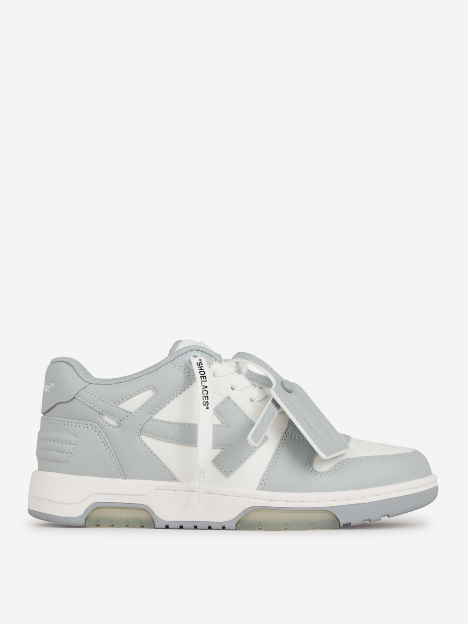 Sneakers Out Of Office Off-white – Гарантія оригінальності – боковий вид