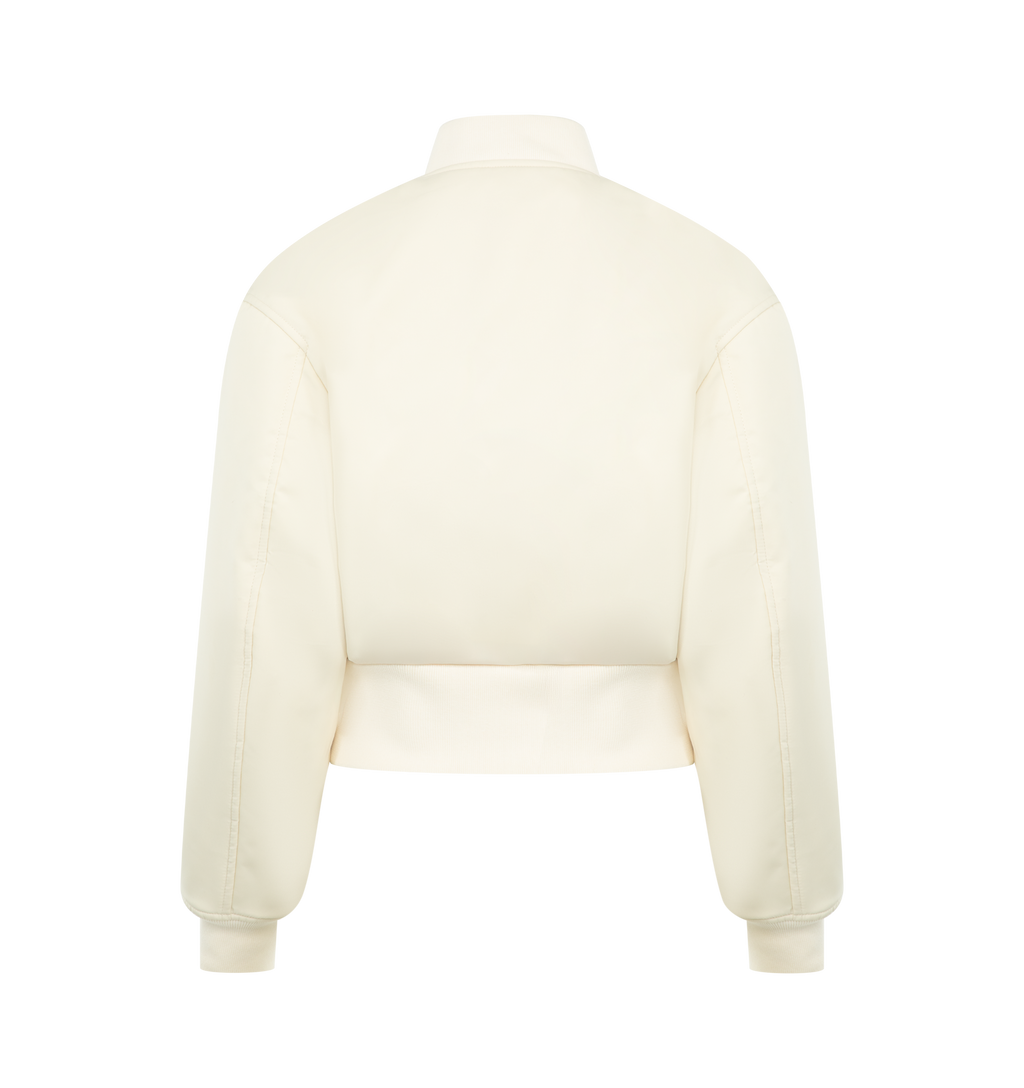 Cropped Bomber Balenciaga оригінал – Купити в Україні – вид ззаду