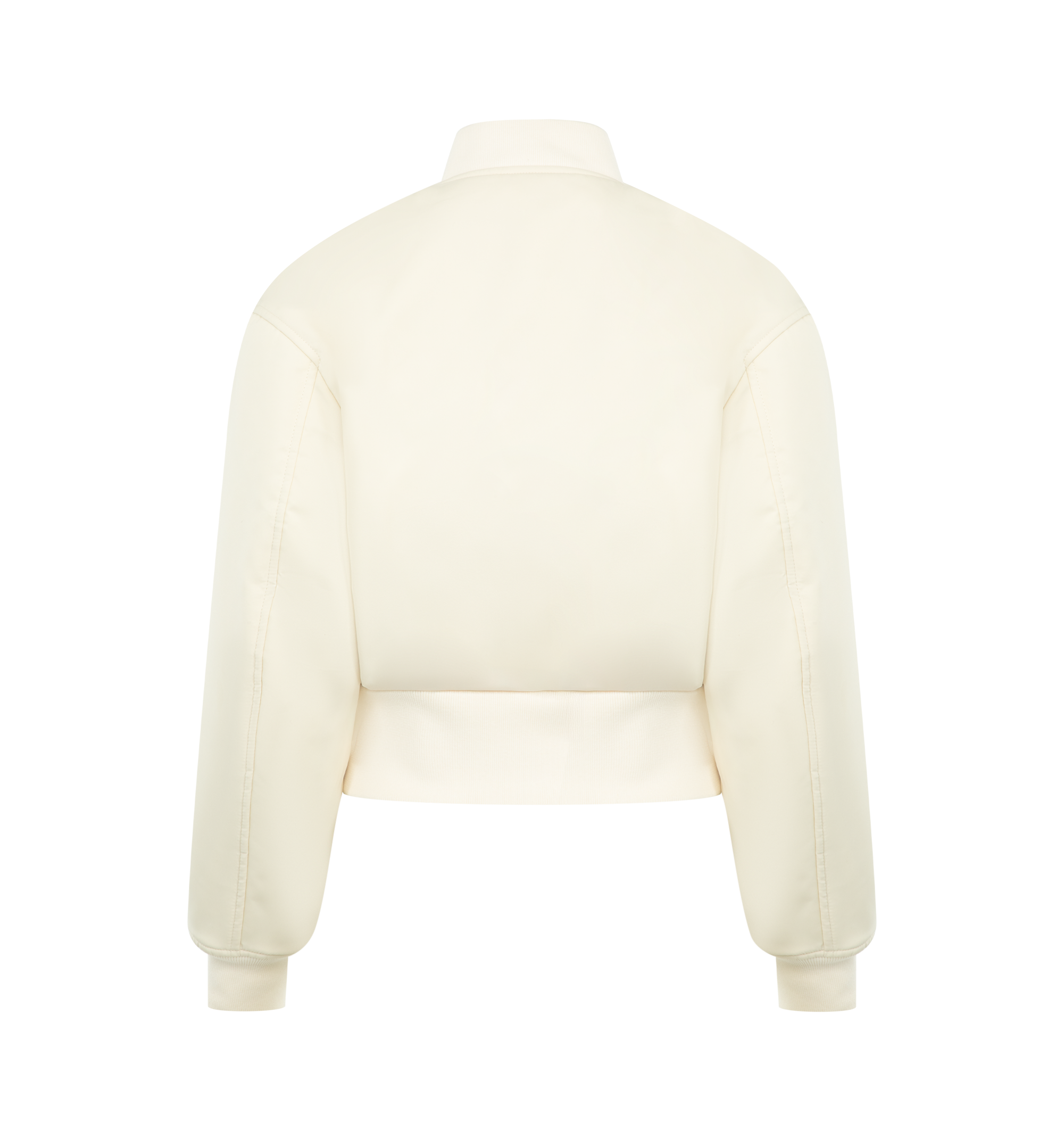 Cropped Bomber Balenciaga оригінал – Купити в Україні – вид ззаду