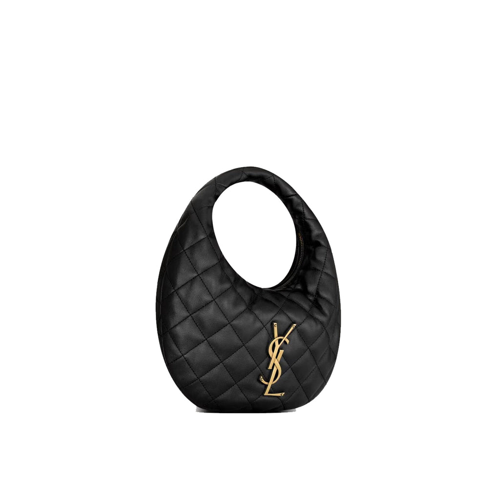 Icarino Quilted Handbag Saint laurent – Гарантія оригінальності – вид ззаду