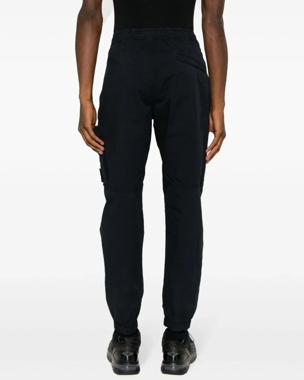 Black Cargo Pants Stone island оригінал – Купити в Україні – вид ззаду