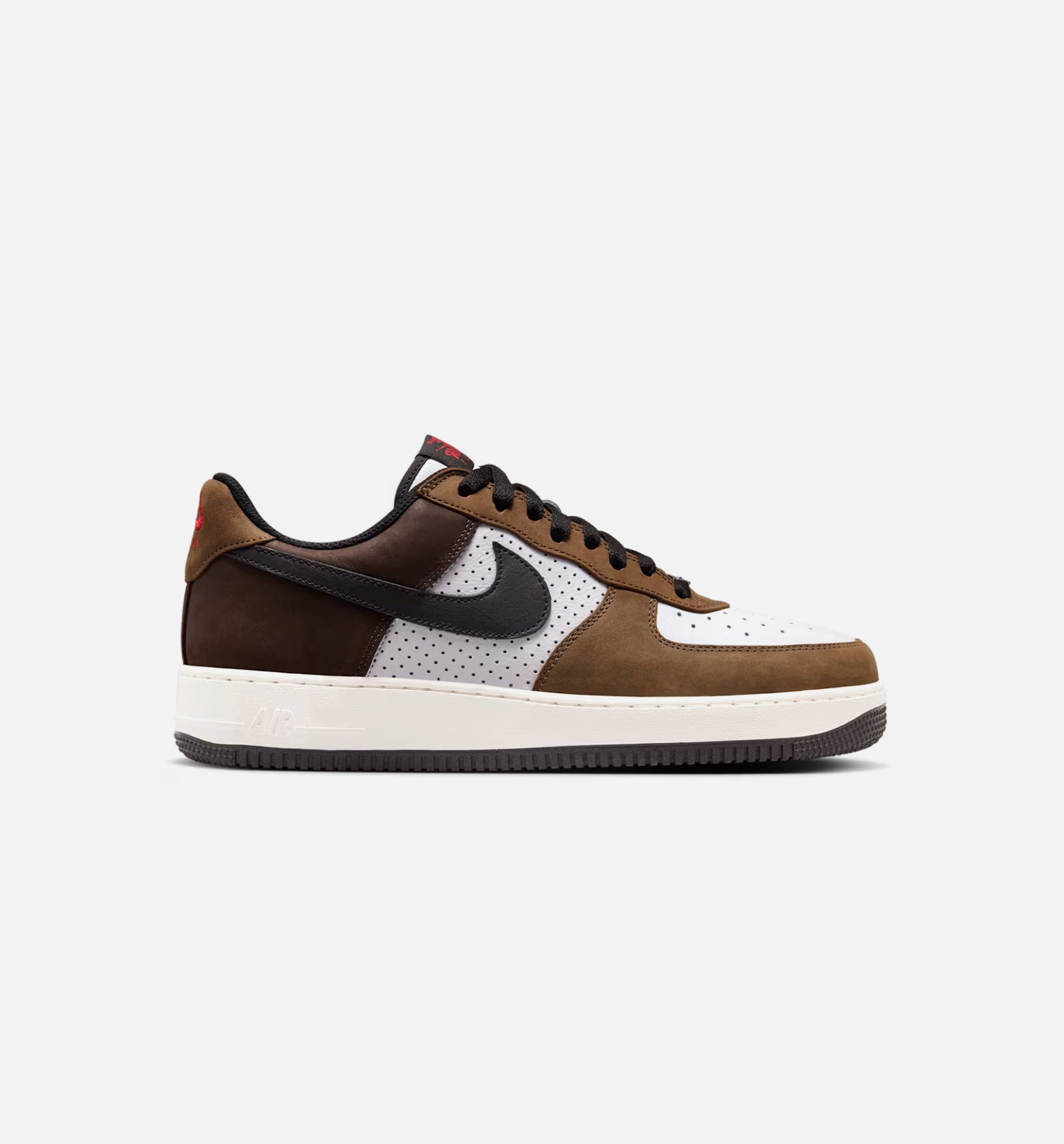 Air Force 1 Retro Low White And Baroque Brown Mens Lifestyle Shoe Nike – Гарантія оригінальності – боковий вид