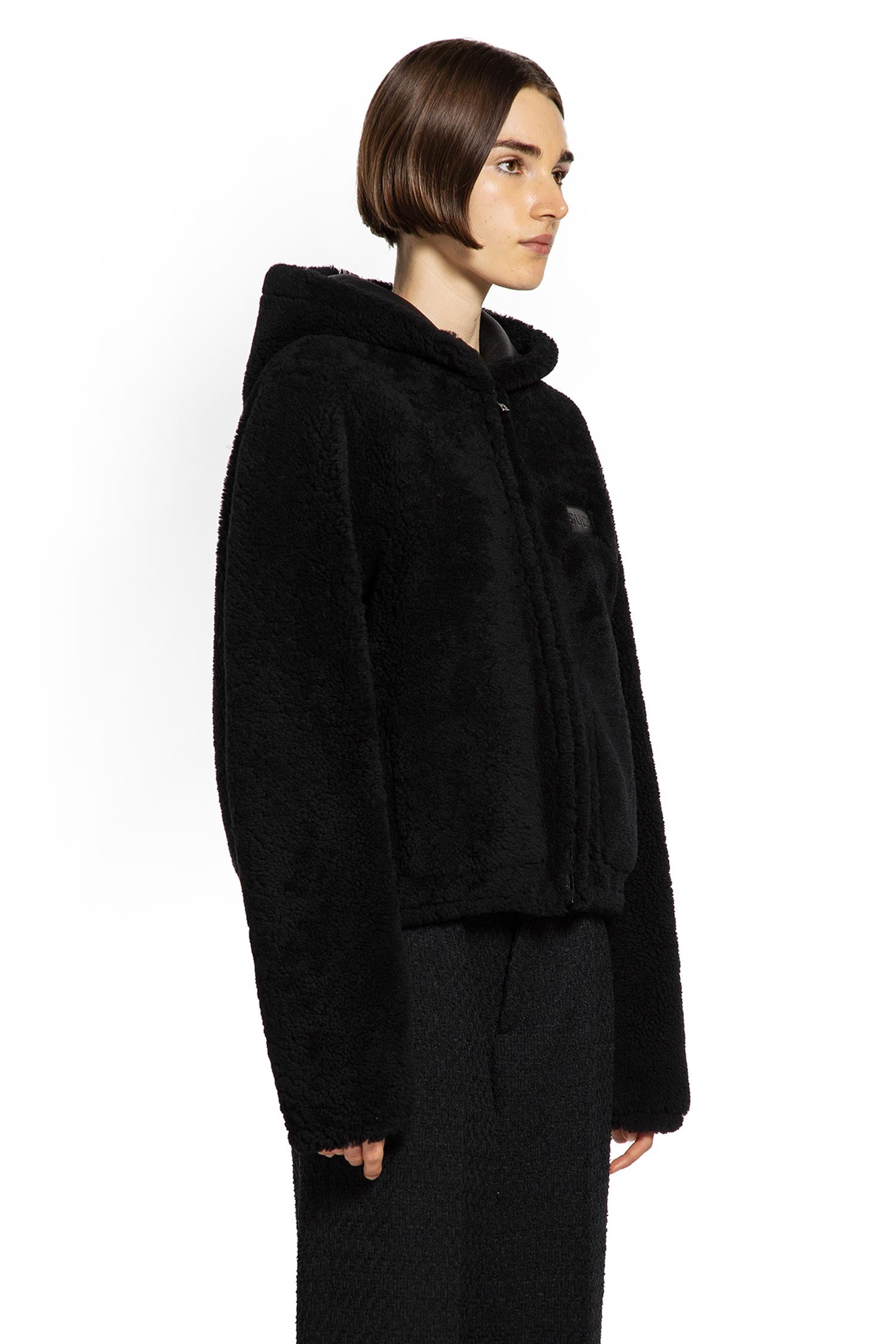 Оригінальна Reversible Shearling Bomber Jacket Gucci – детальний вид