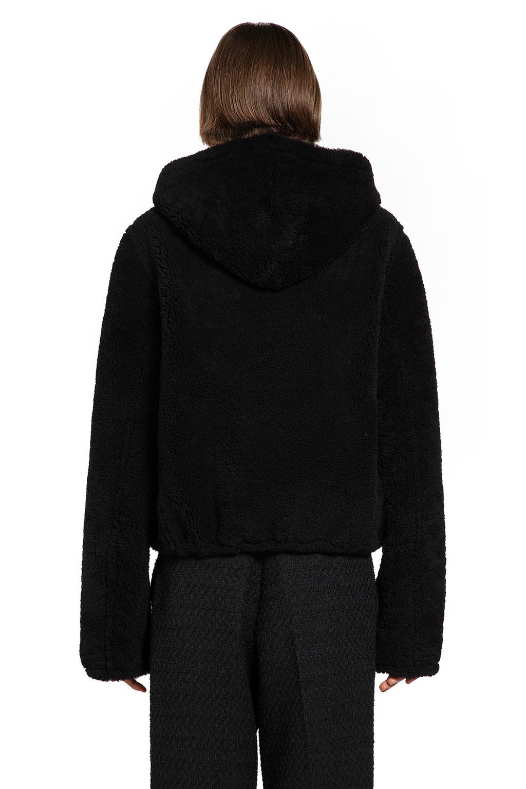 Оригінальна Reversible Shearling Bomber Jacket Gucci – збільшений вид