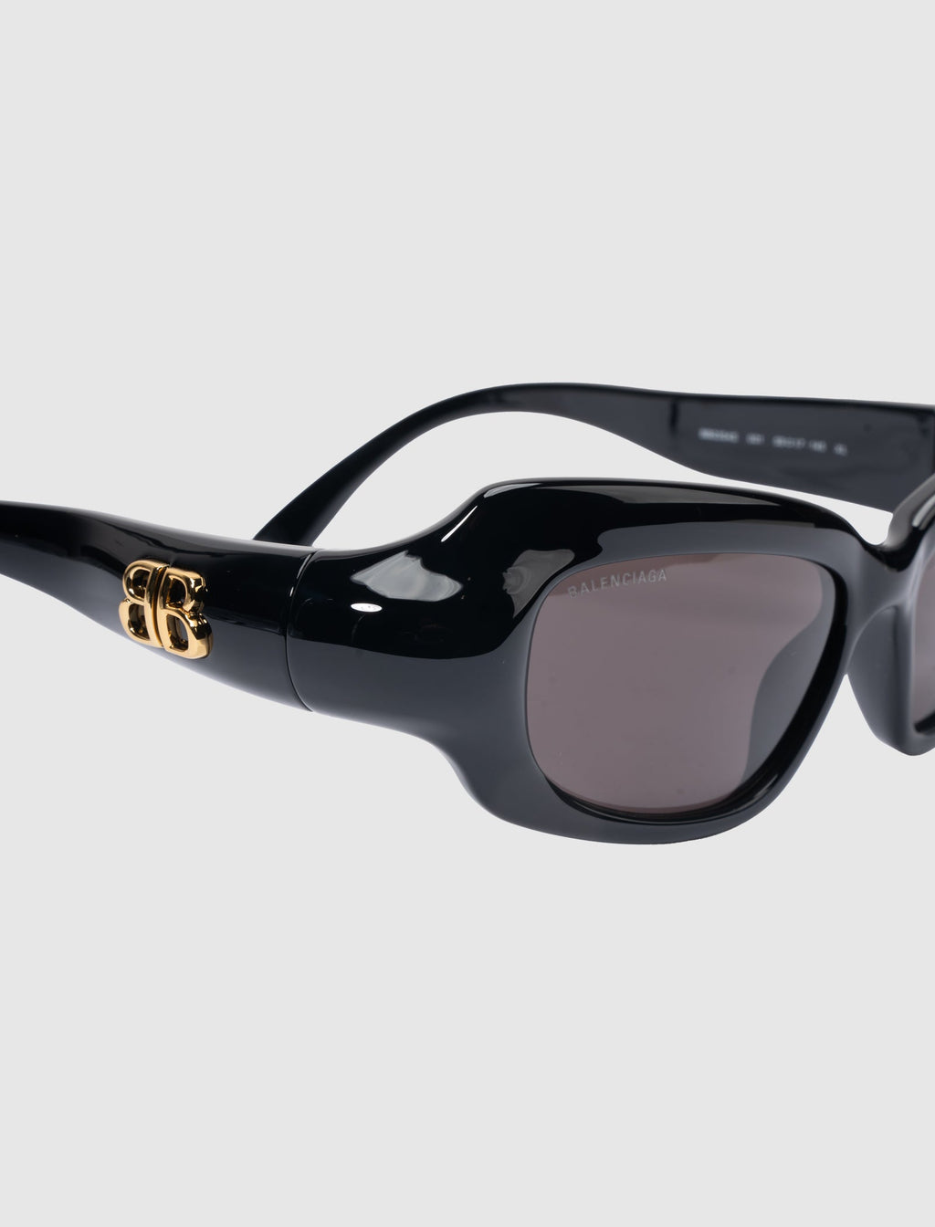 Palazzo Rectangle Sunglasses Balenciaga оригінал – Купити в Україні – вид ззаду
