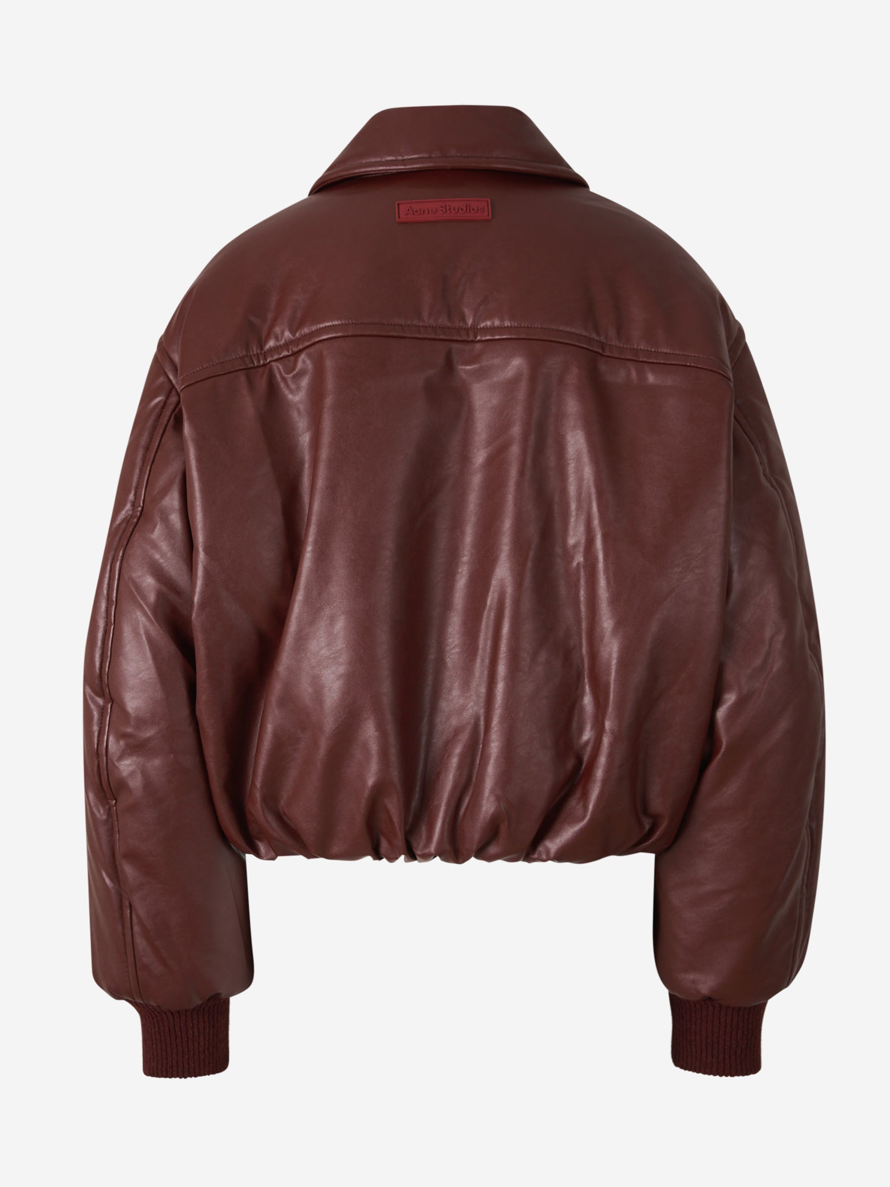 Coated Bomber Jacket Acne studios – Гарантія оригінальності – вид ззаду