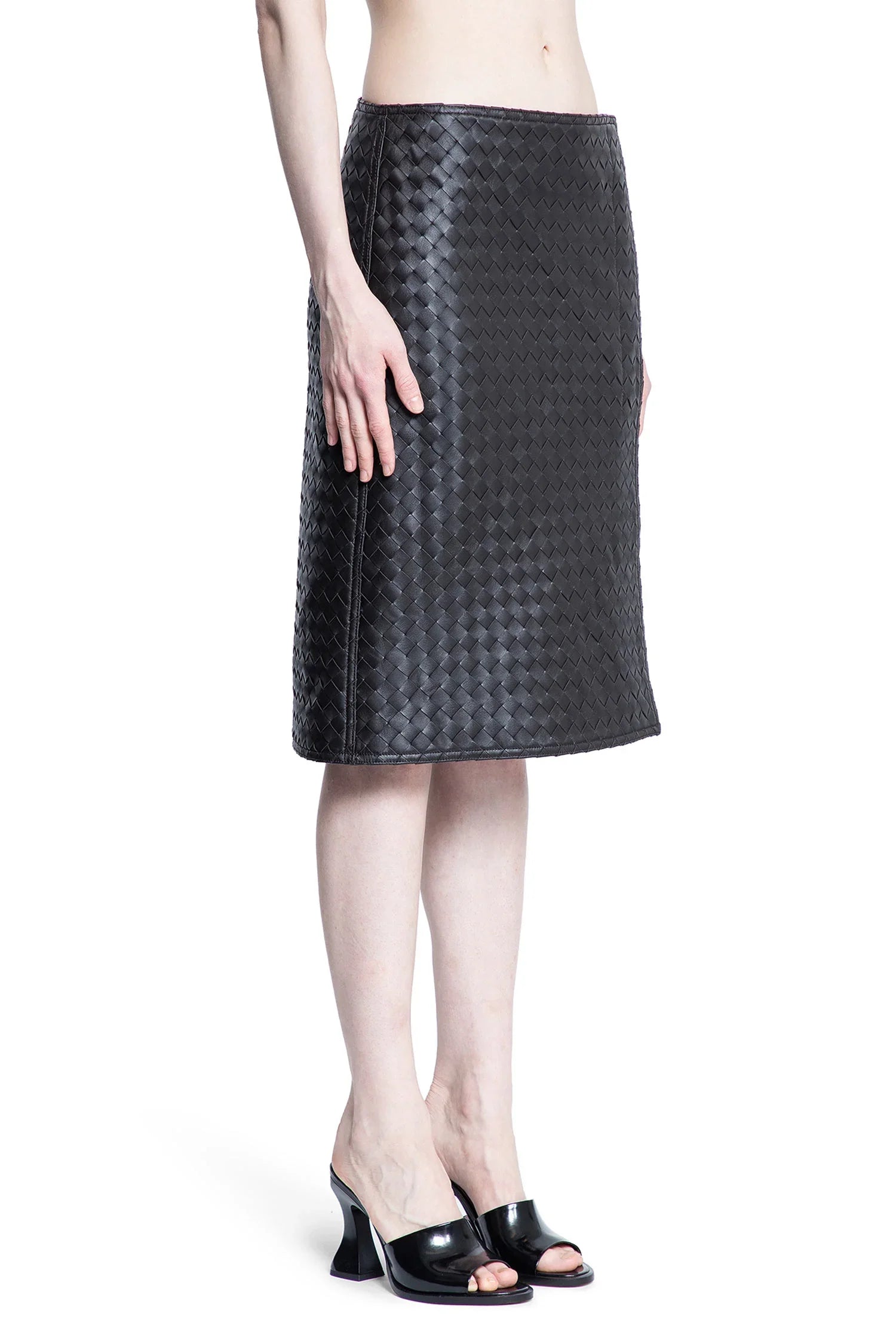 Intrecciato MIDI Skirt Bottega veneta оригінал – Купити в Україні – детальний вид