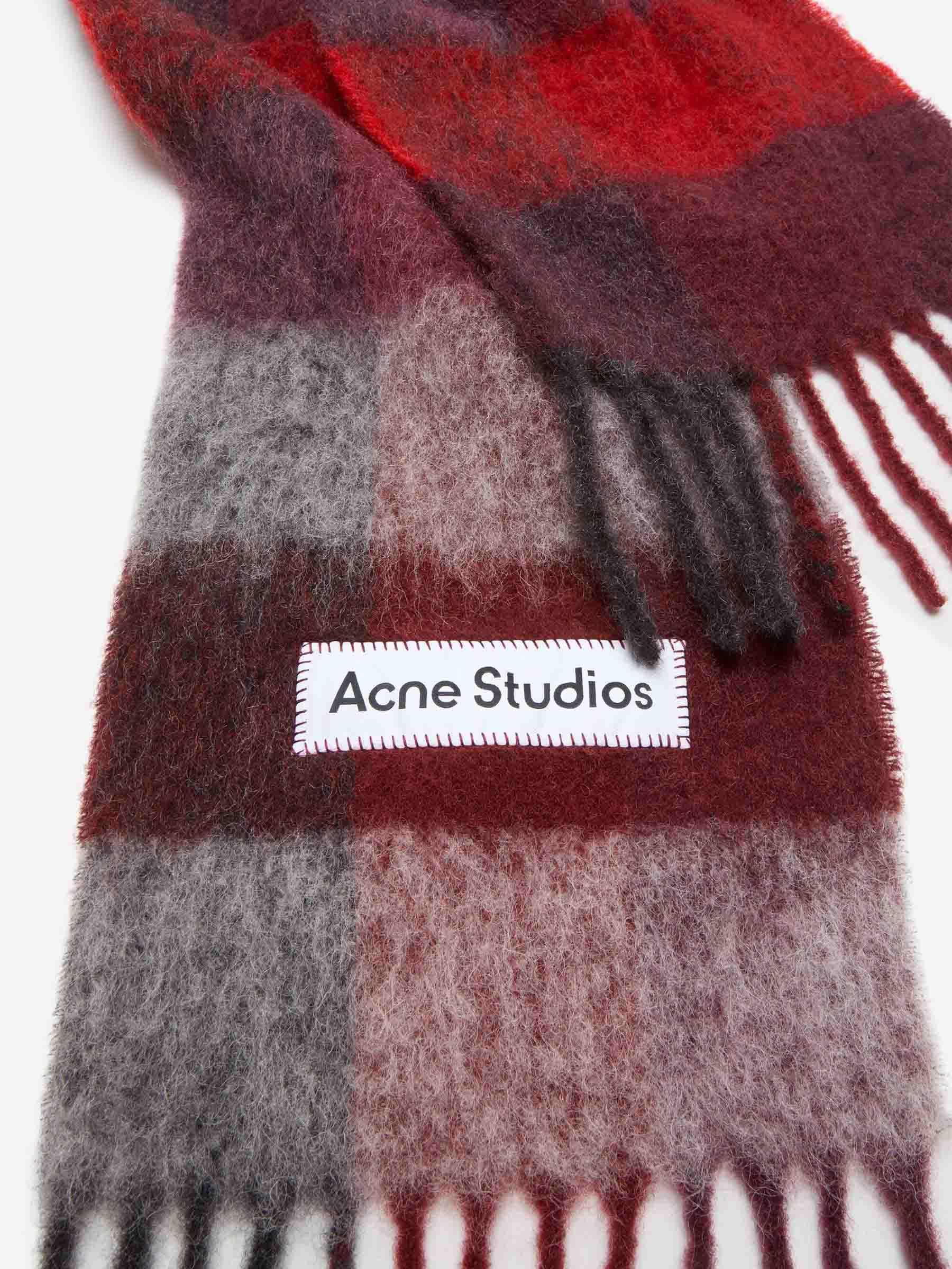 Wool Scarf Acne studios оригінал – Купити в Україні – вид ззаду