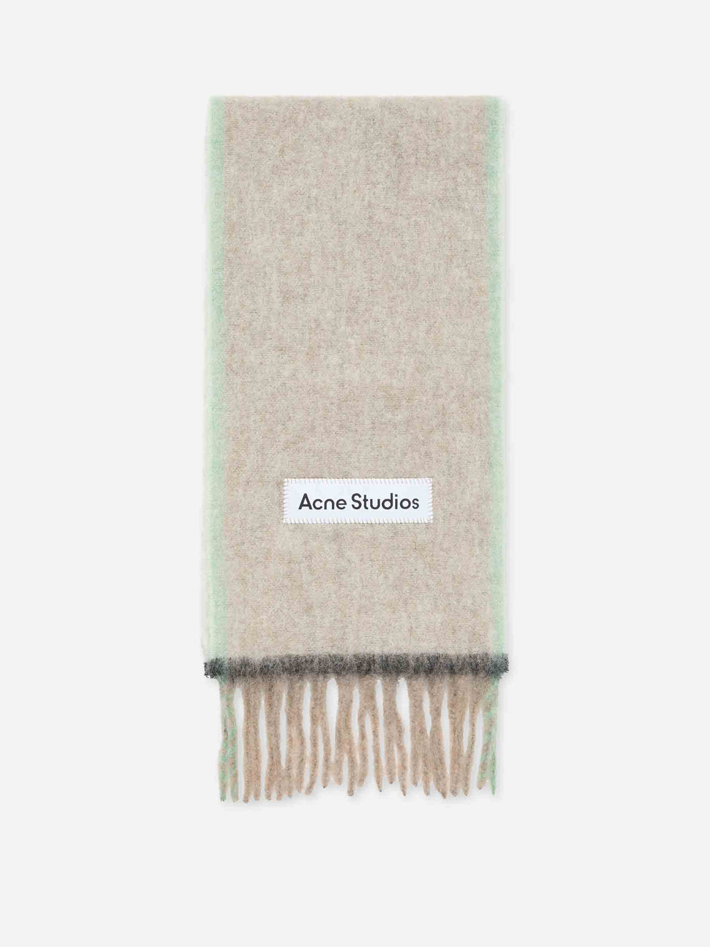 Wool Knit Scarf Acne studios – Гарантія оригінальності – боковий вид