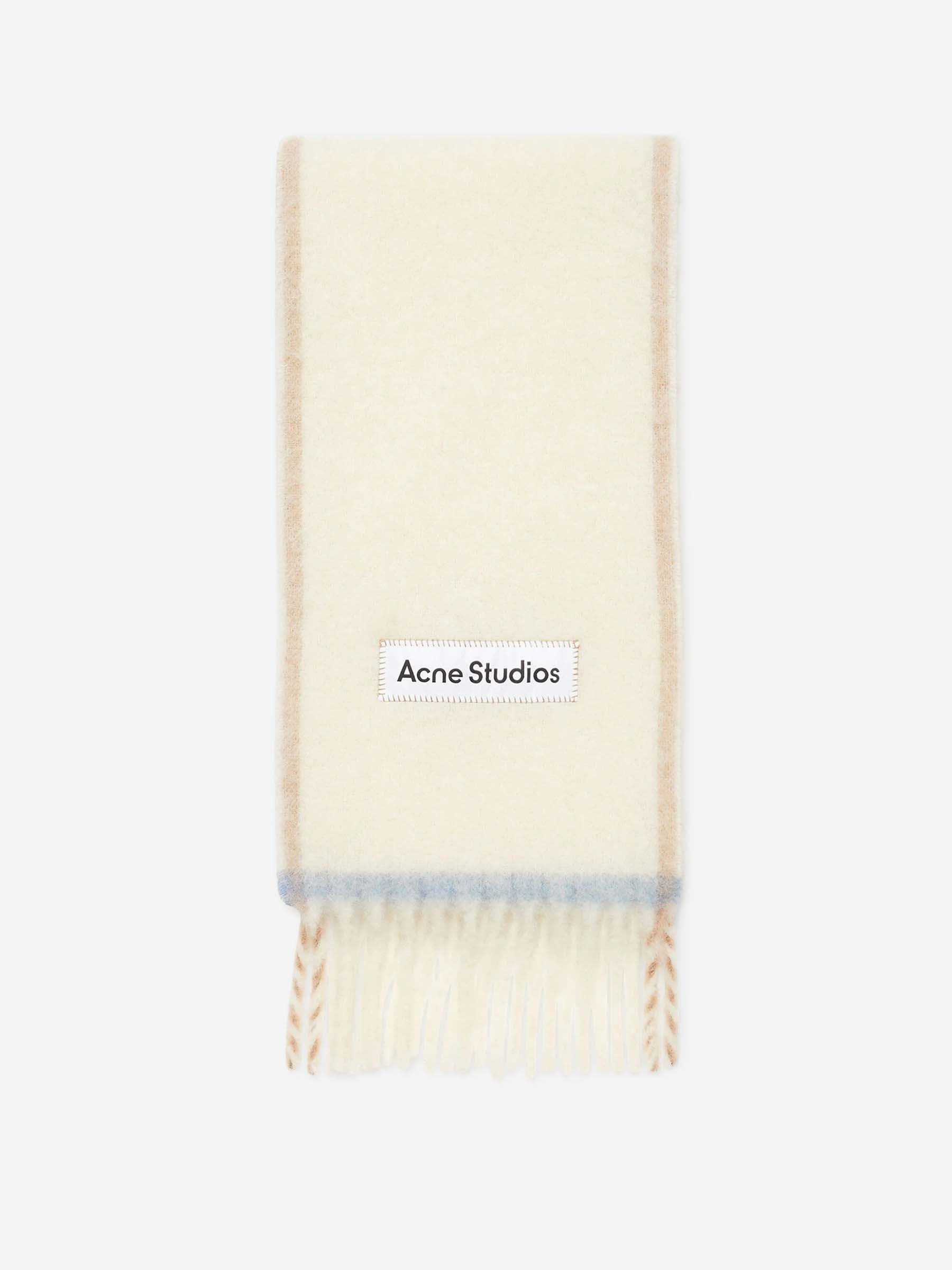 Wool Knit Scarf Acne studios – Гарантія оригінальності – боковий вид