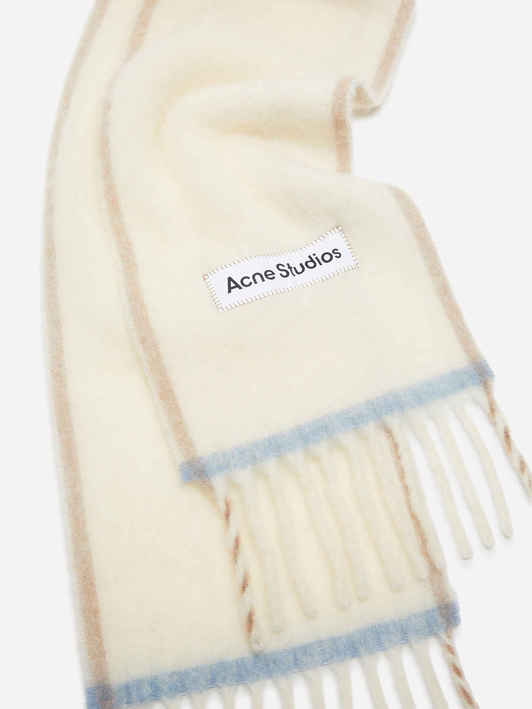 Wool Knit Scarf Acne studios – Гарантія оригінальності – вид ззаду