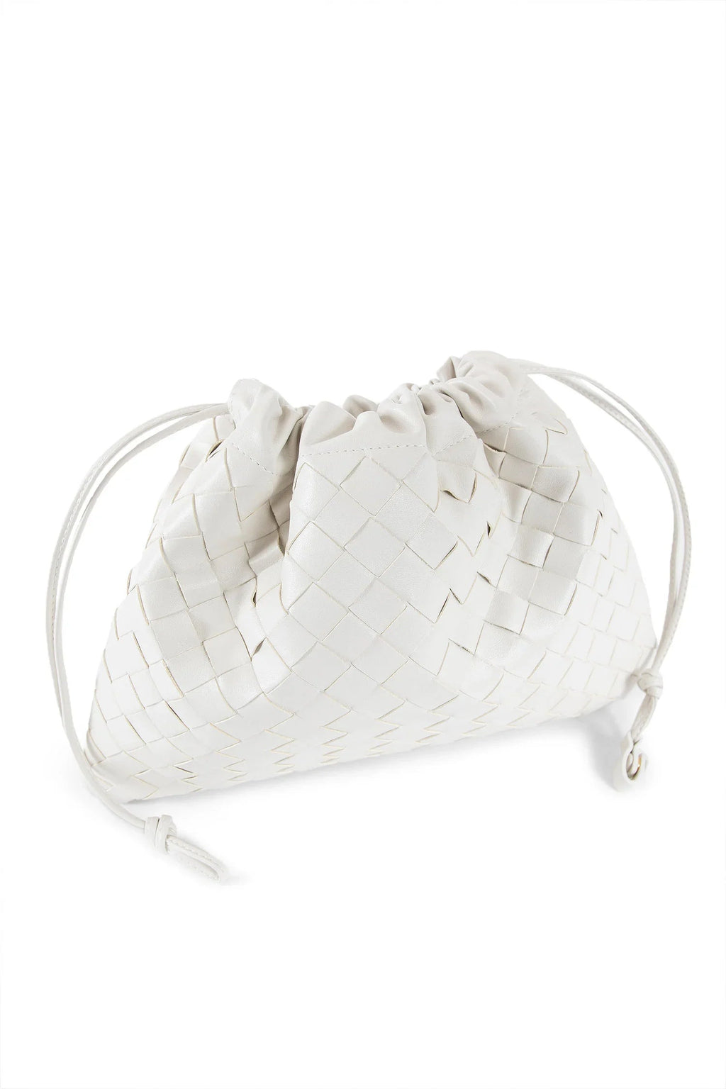 Woman White Shoulder Bags Bottega veneta оригінал – Купити в Україні – збільшений вид