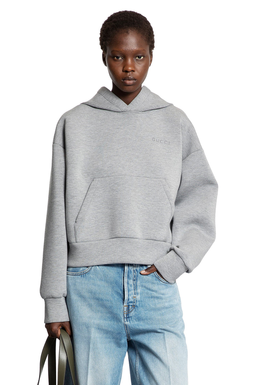 Viscose Jersey Hoodie Gucci оригінал – Купити в Україні – боковий вид