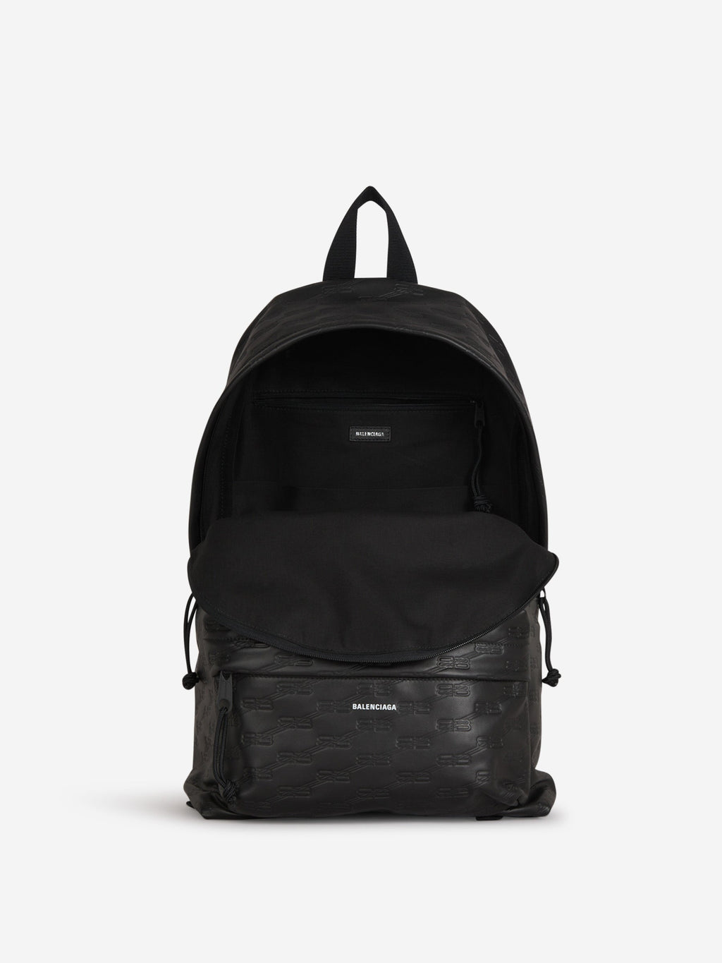 Monogram Bb Leather Backpack Balenciaga оригінал – Купити в Україні – збільшений вид