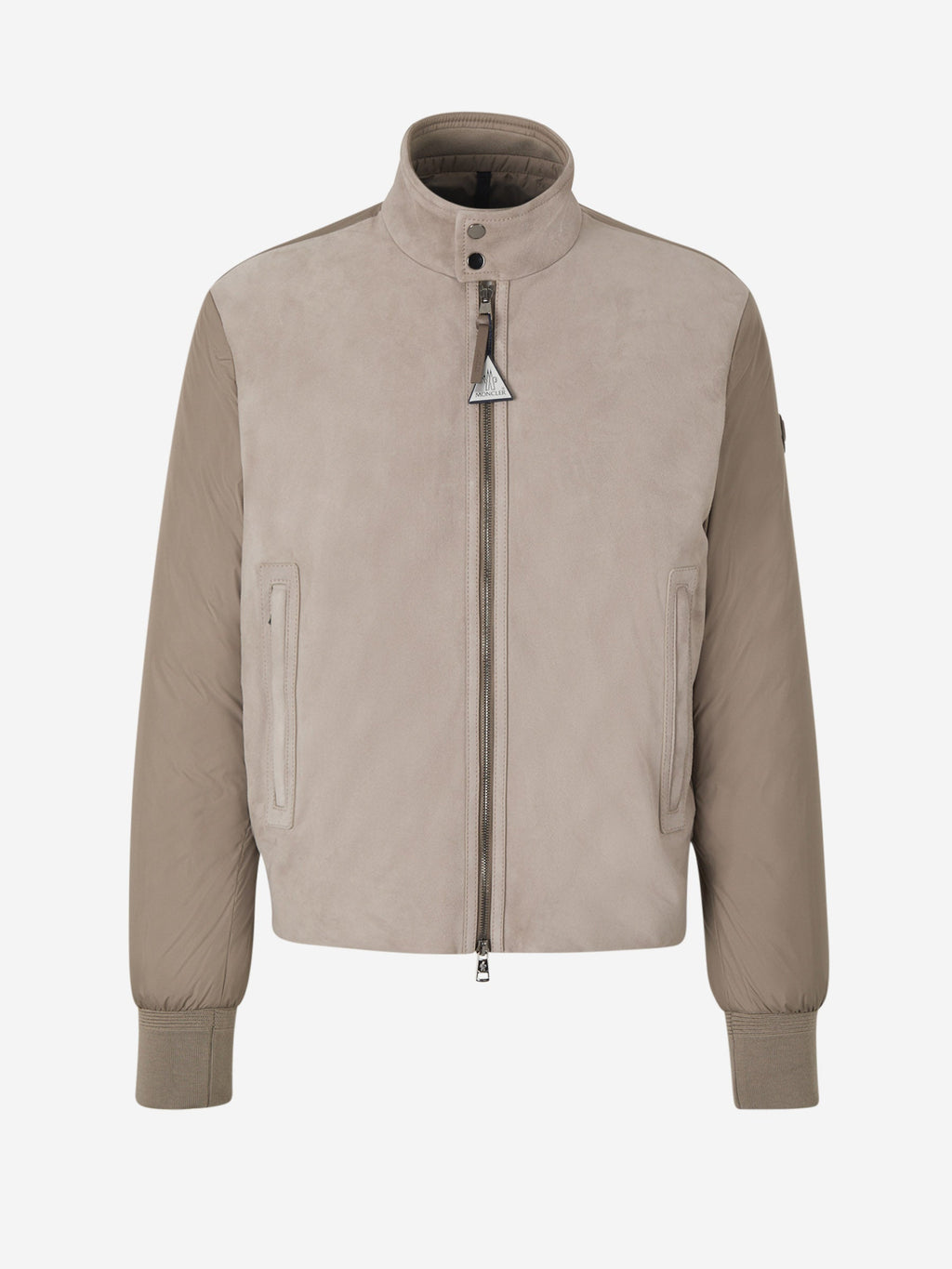 Lountere Suede Jacket Moncler – Гарантія оригінальності – вид ззаду